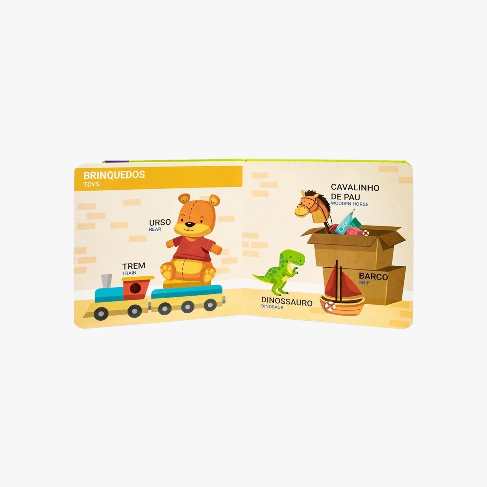 Livro Bilíngue Aprendendo Sobre Palavras