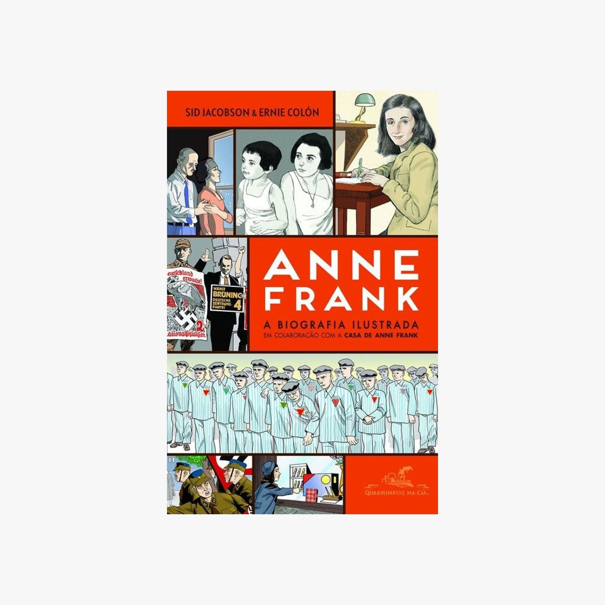 Livro Infantil Anne Frank A Biografia Ilustrada