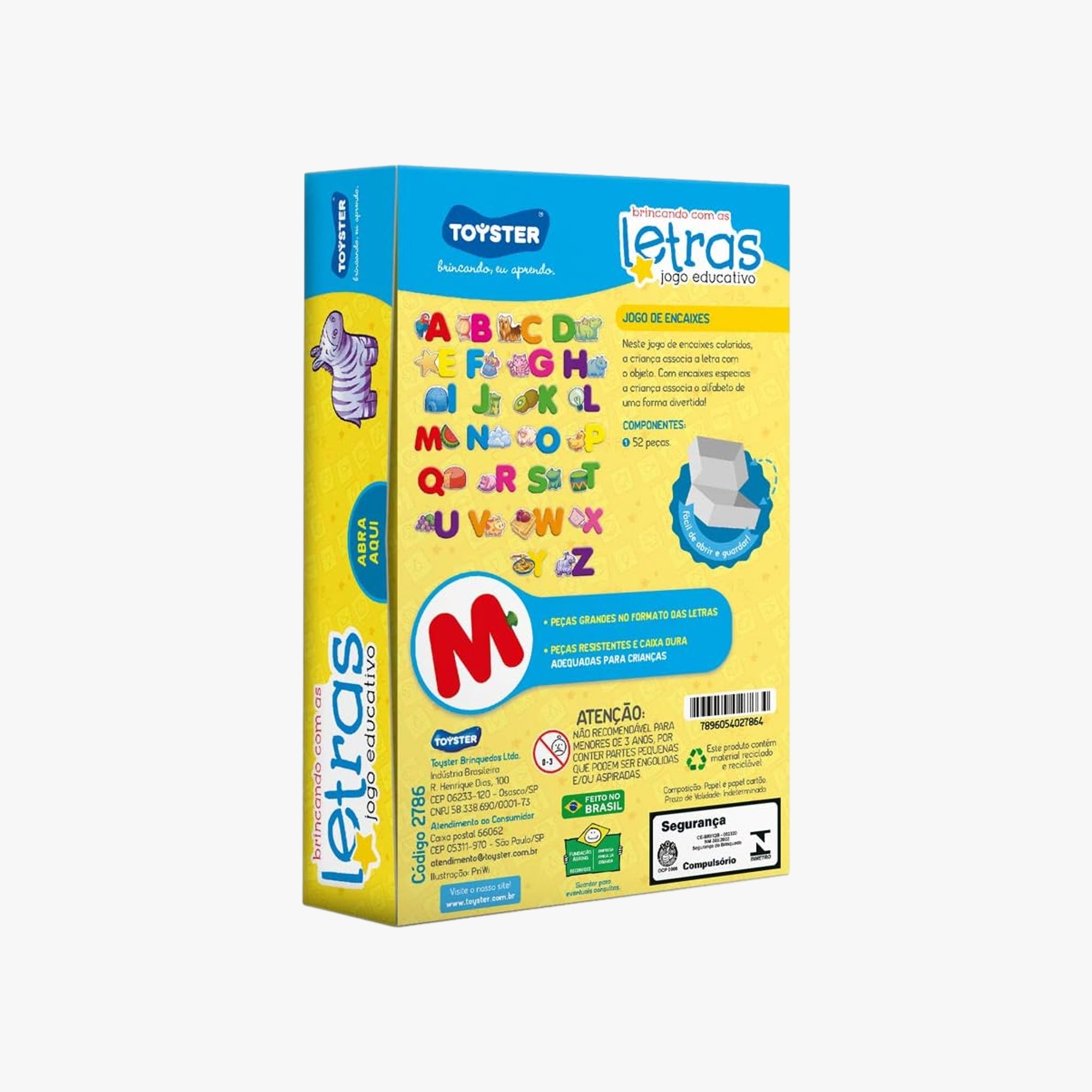 Brincando Com as Letras Jogo Educativo