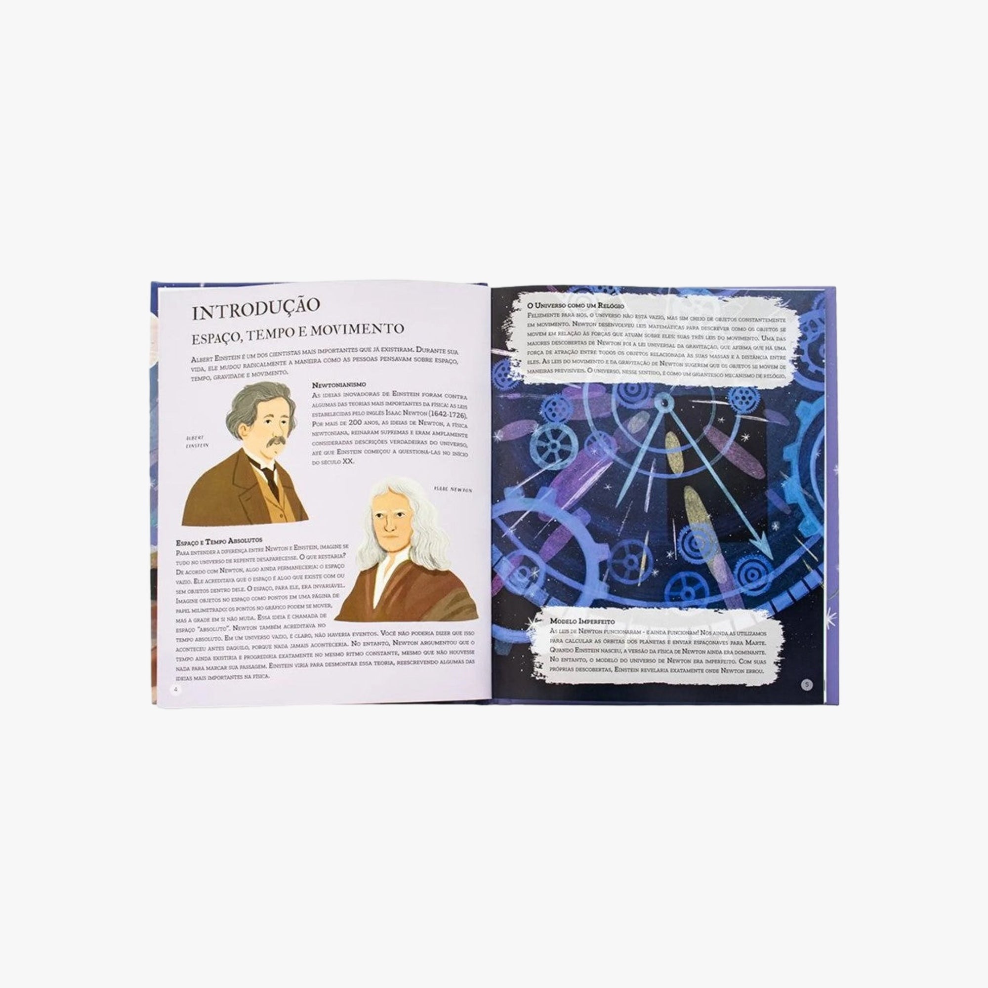 Livro Mentes Curiosas  A Teoria da Relatividade de Albert Einstein