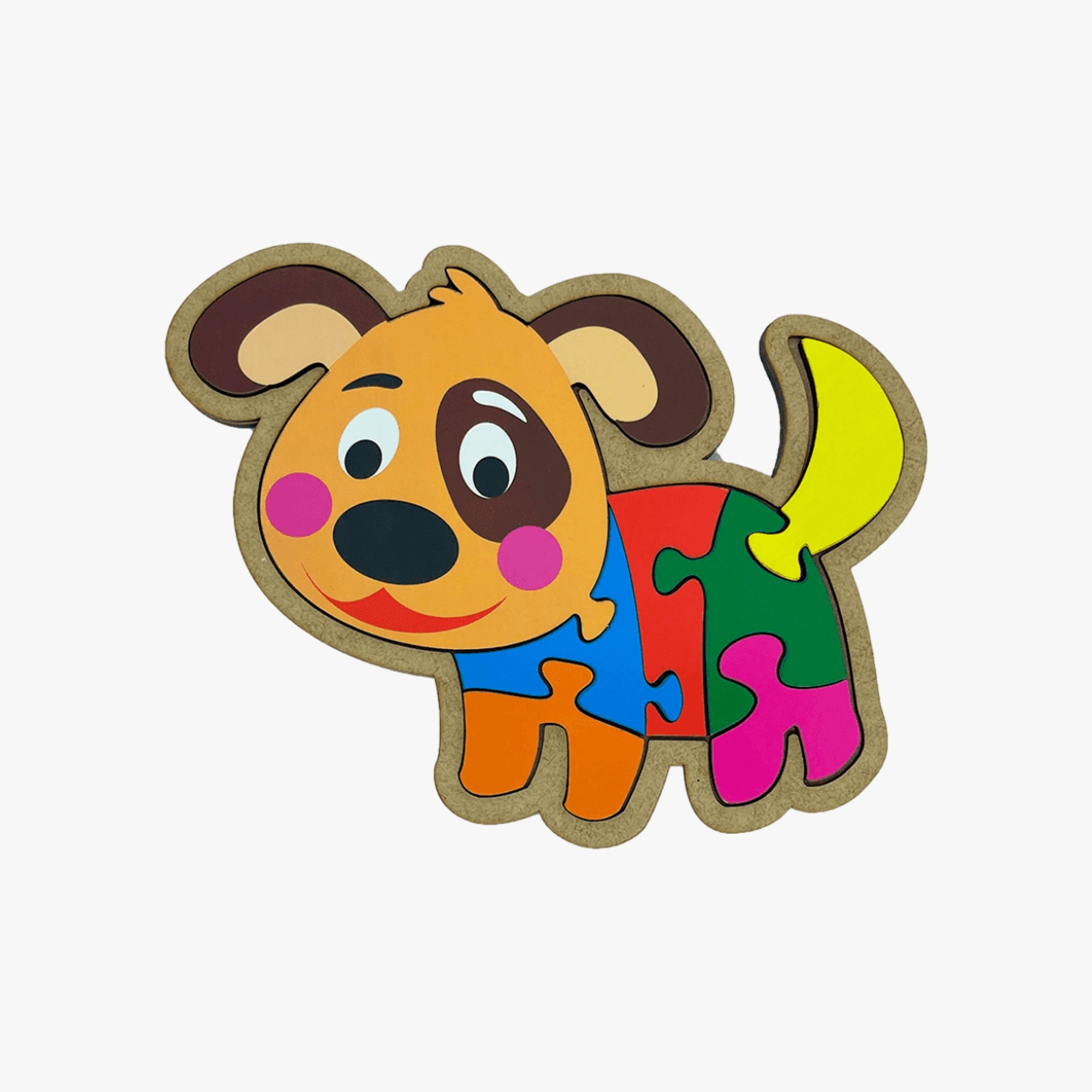 Quebra-Cabeça Cachorro 7 Peças