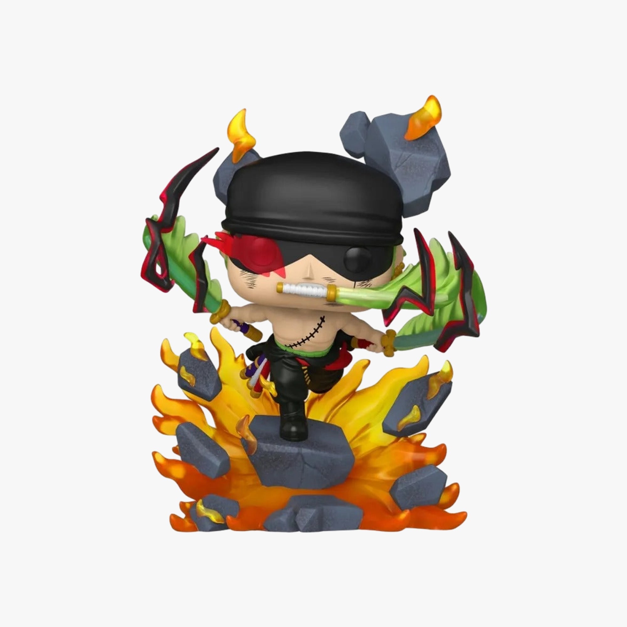 Boneco Funko Pop! Premium One Piece - Zoro (Rei do Inferno)