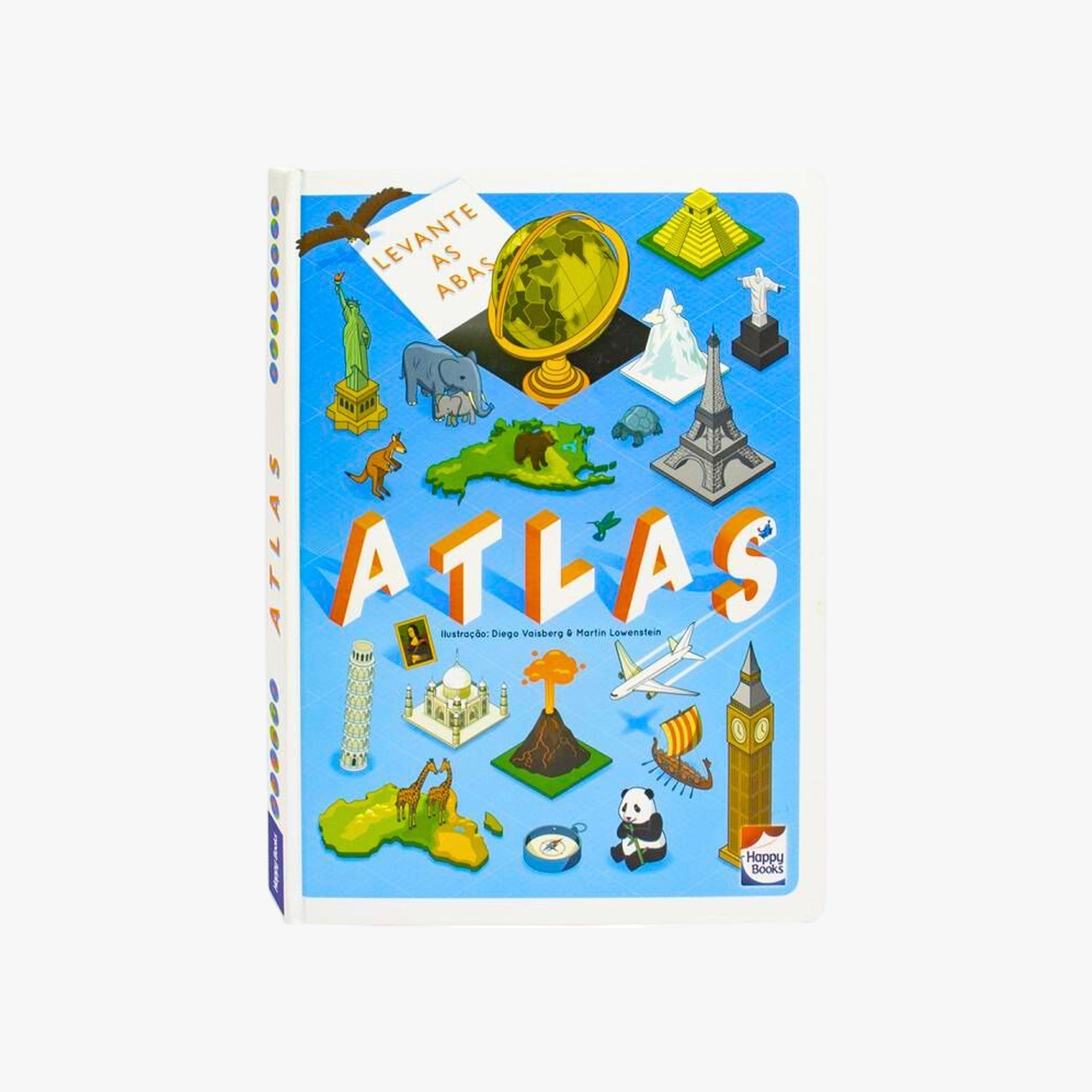 Livro Infantil Levante e Descubra Atlas - Com Abas