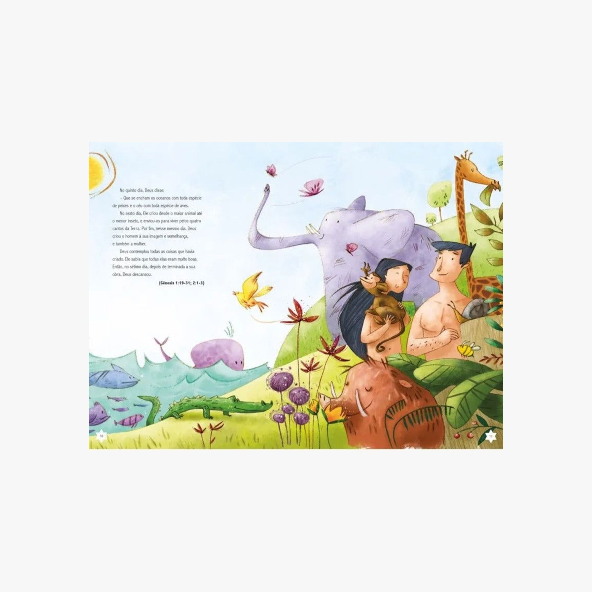 Livro Bíblia infantil Ilustrada