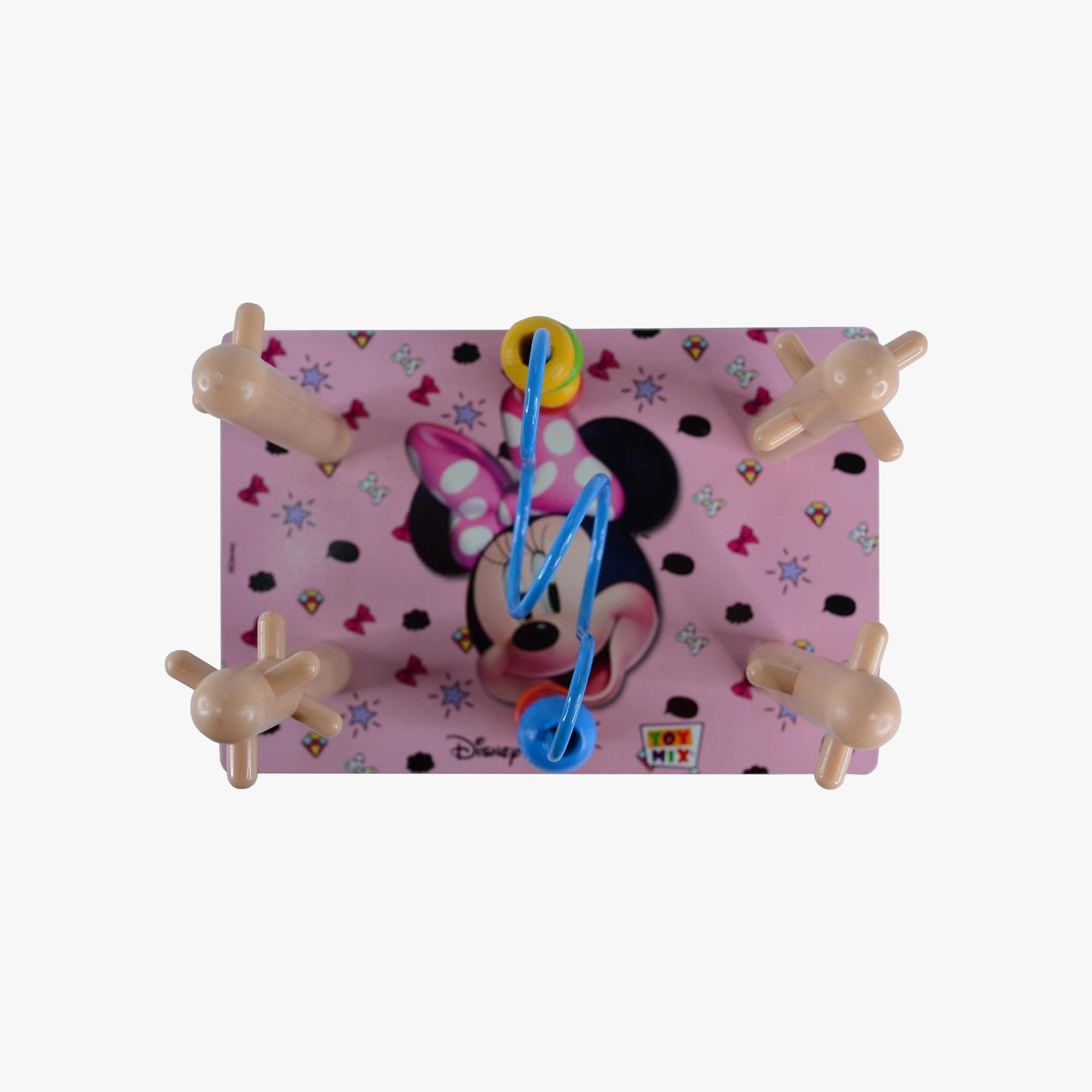 Brinquedo Aramado Divertido Cores e Formas Minnie