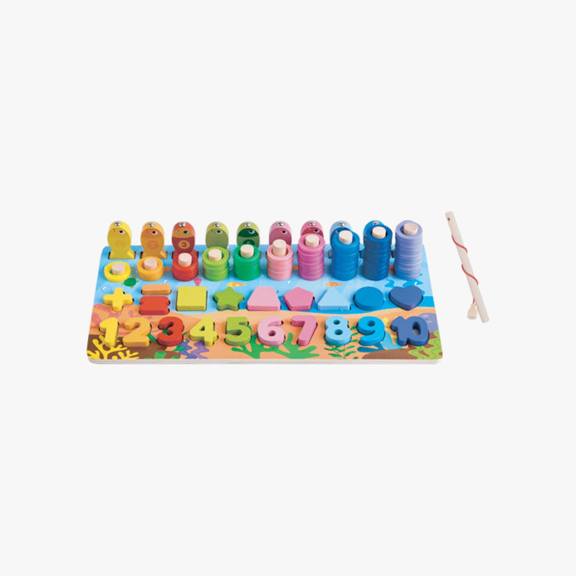 Brinquedo Educativo Tabuleiro Somar e Brincar