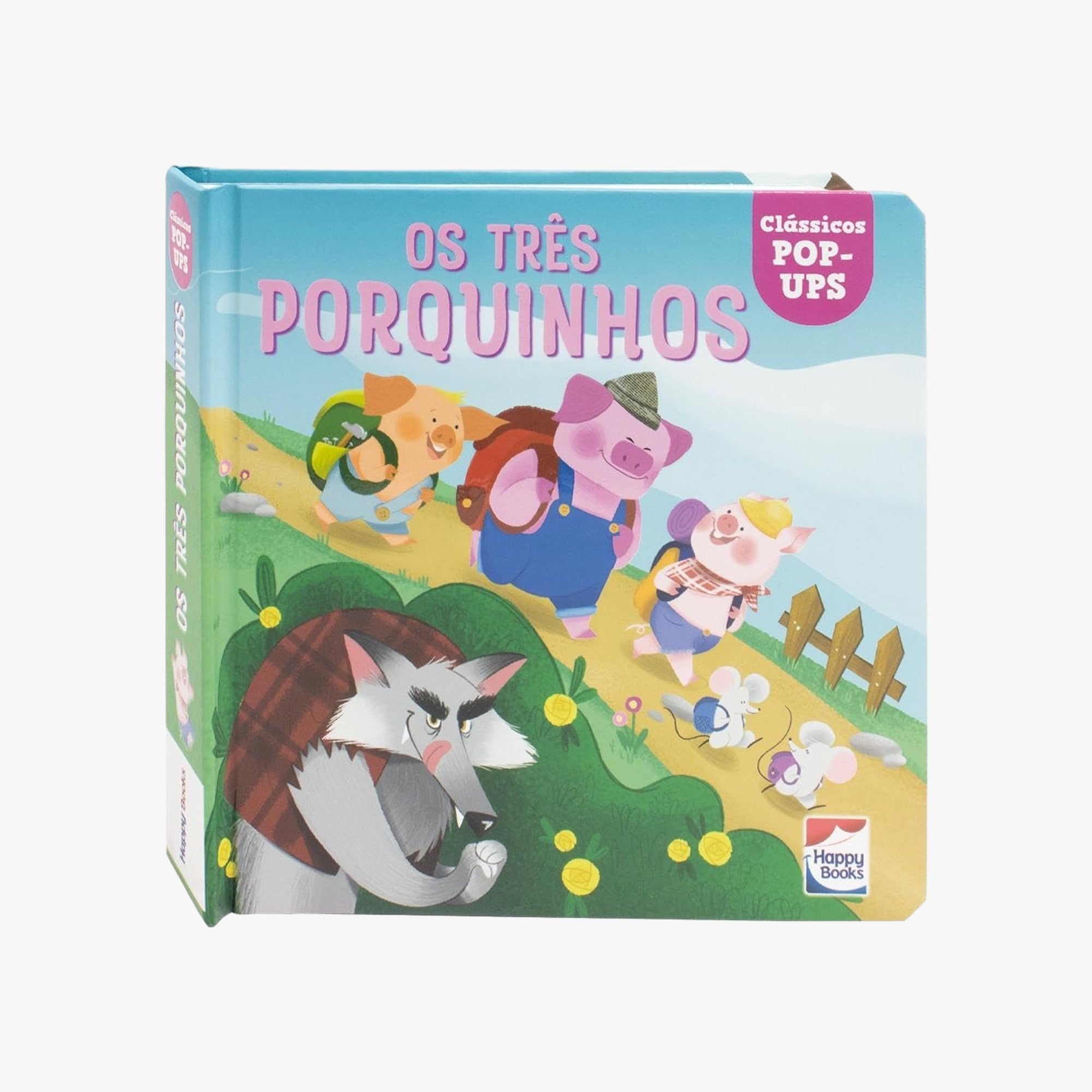 Livro Infantil Os Três Porquinhos Pop-Ups