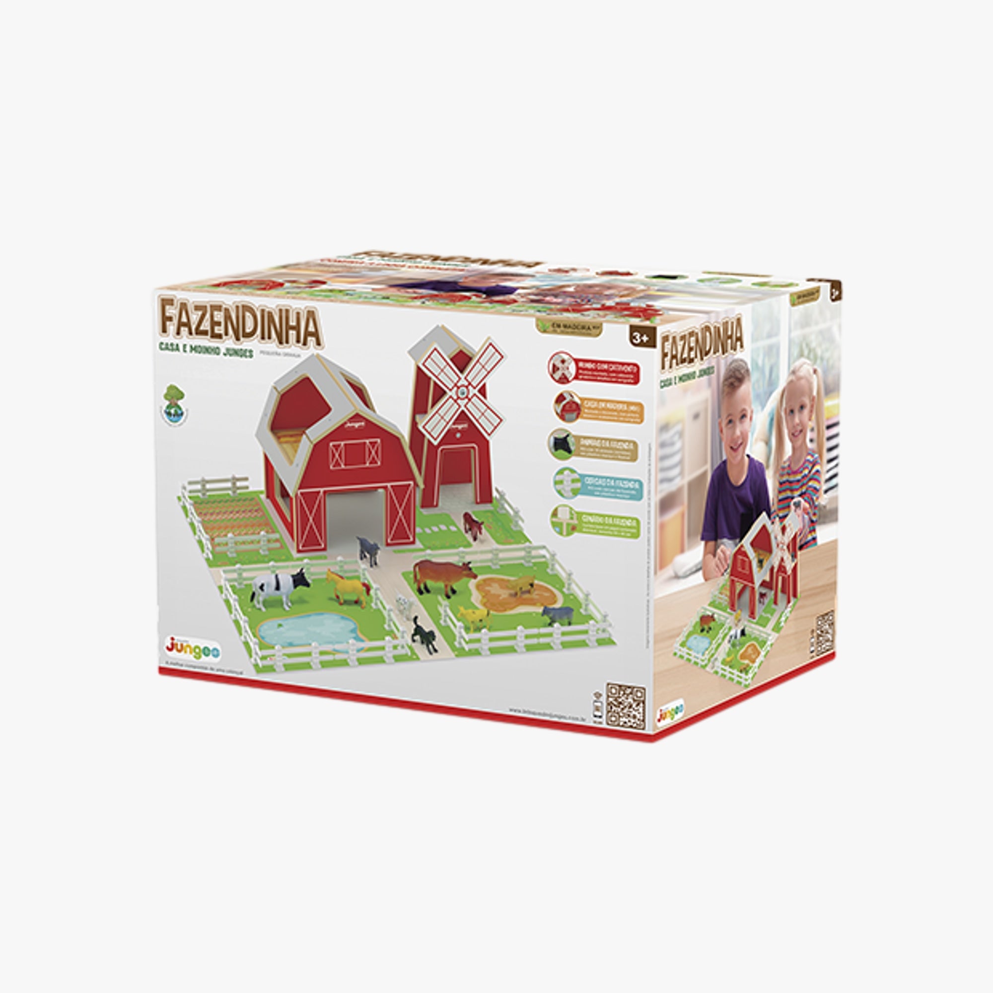 Fazendinha Casa e Moinho em Madeira