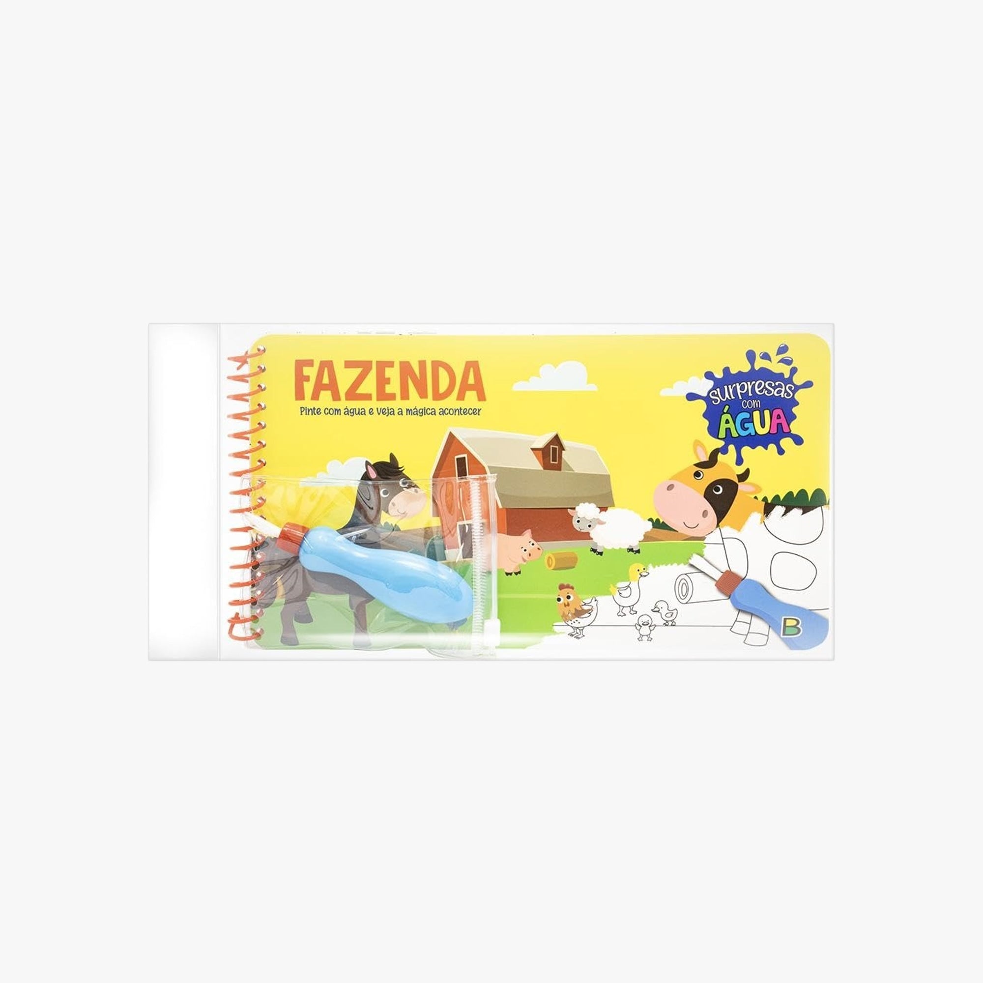 Livro Infantil Aquabook Fazendinha