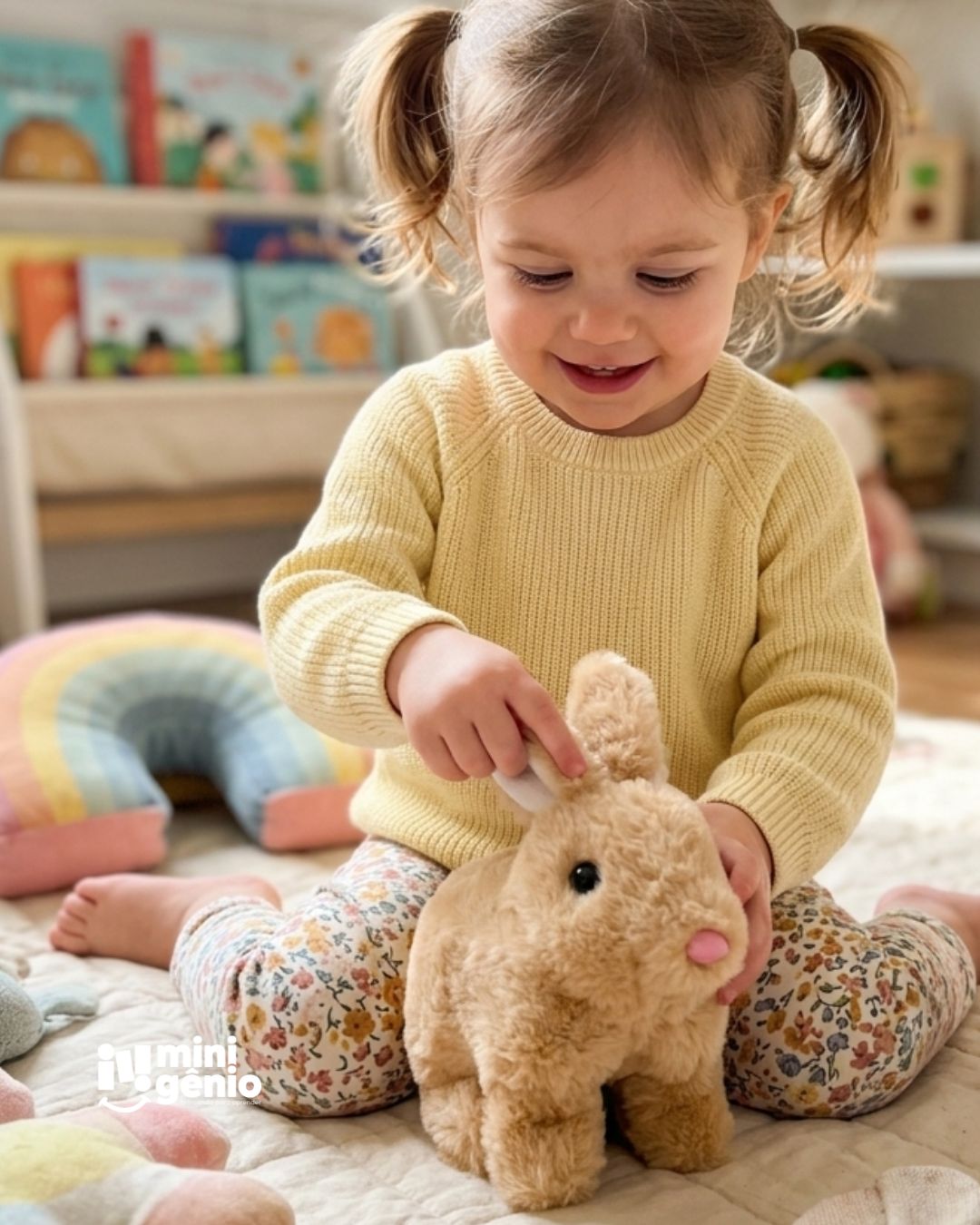 Brinquedo Infantil Coelhinho Eletronico