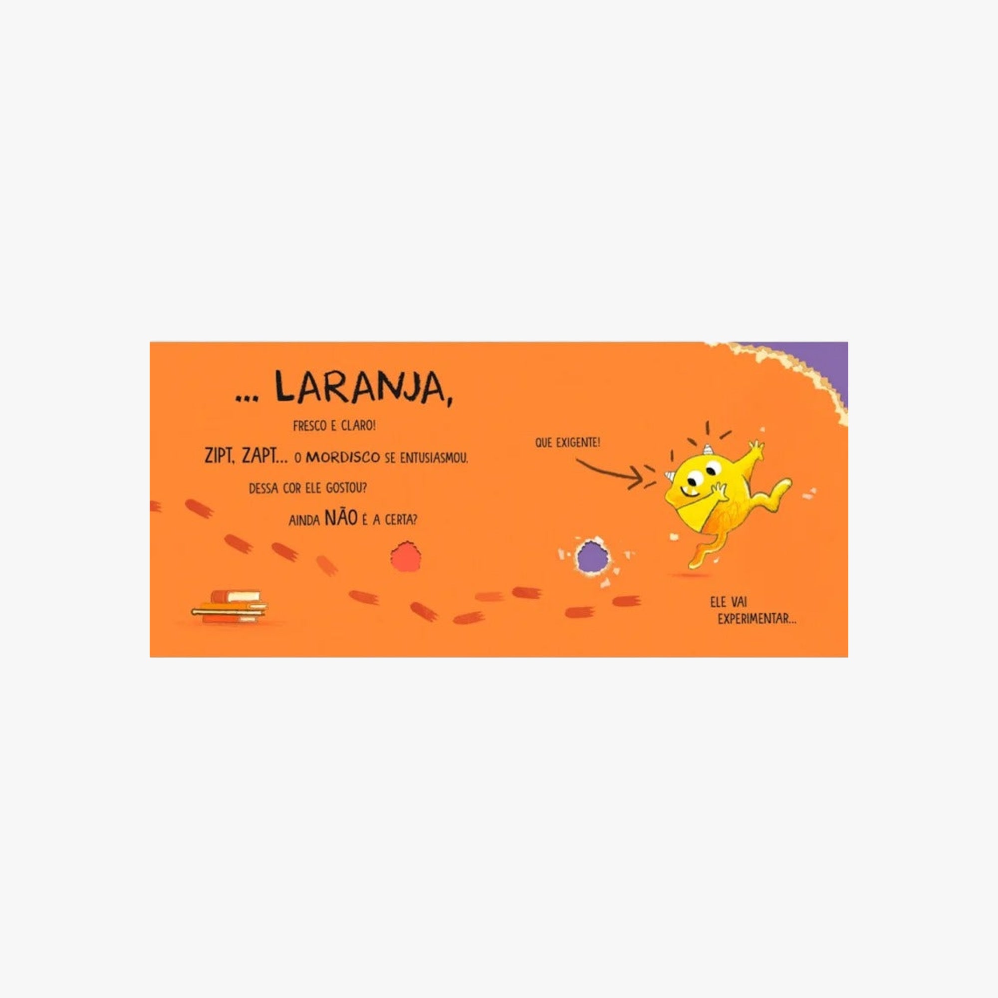 Livro Capa Dura Mordisco - Cores