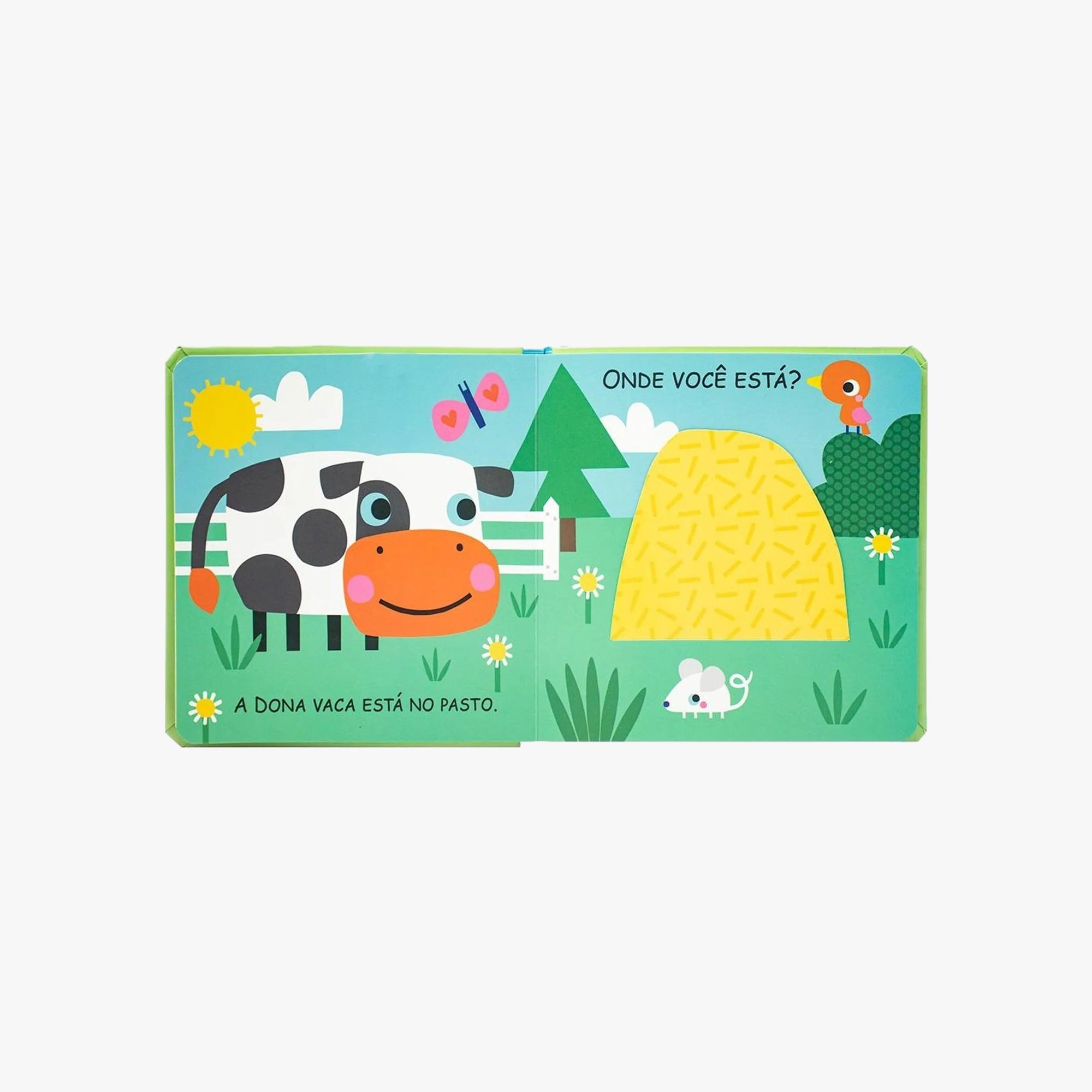 Livro Infantil Mundo de Descobertas Vaca