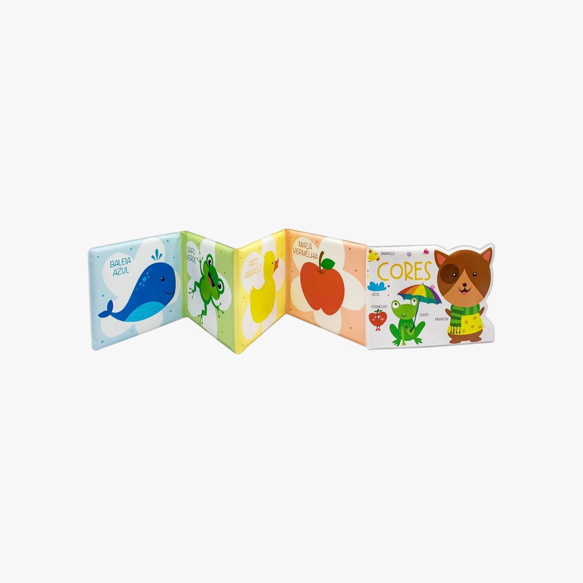 Livro Aprendizados no Banho Cores