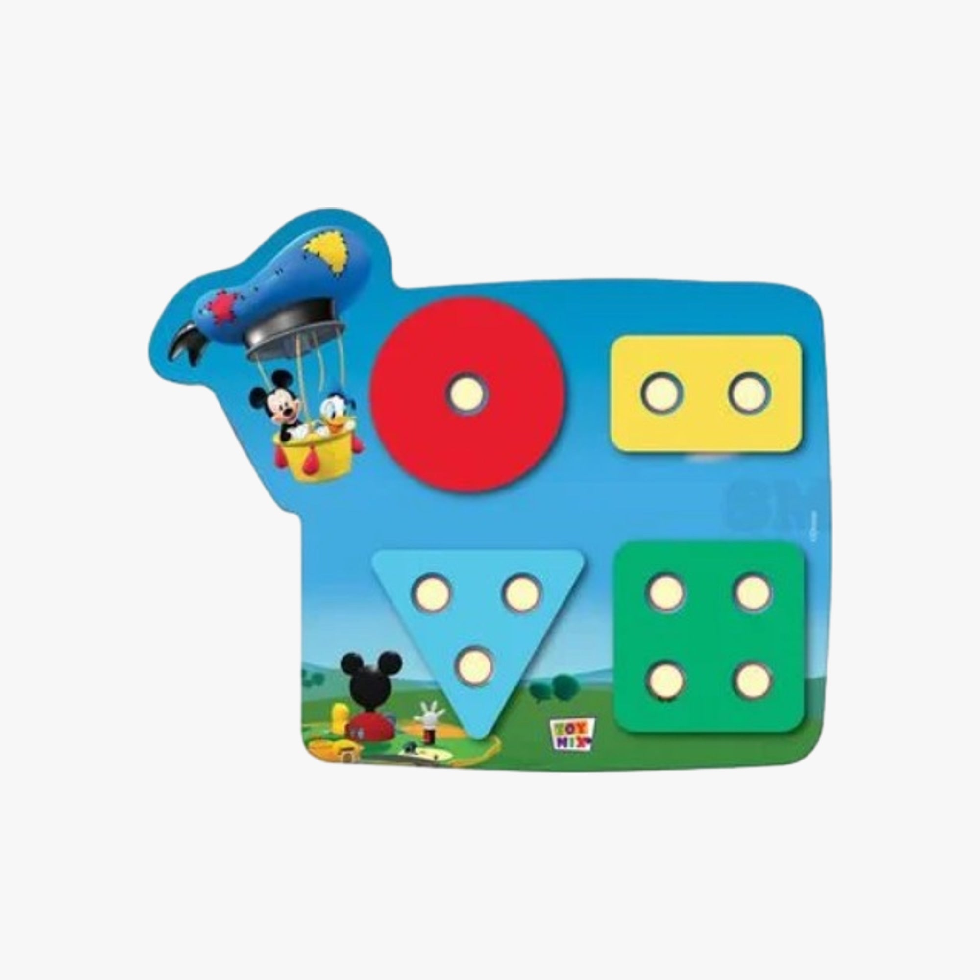 Encaixe Divertido Formas e Cores Mickey
