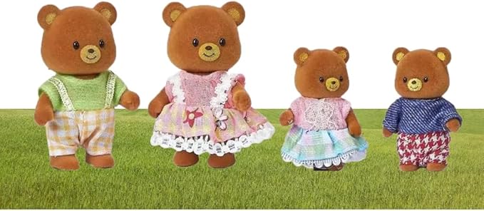Brinquedo Casinha Feliz - Família Urso
