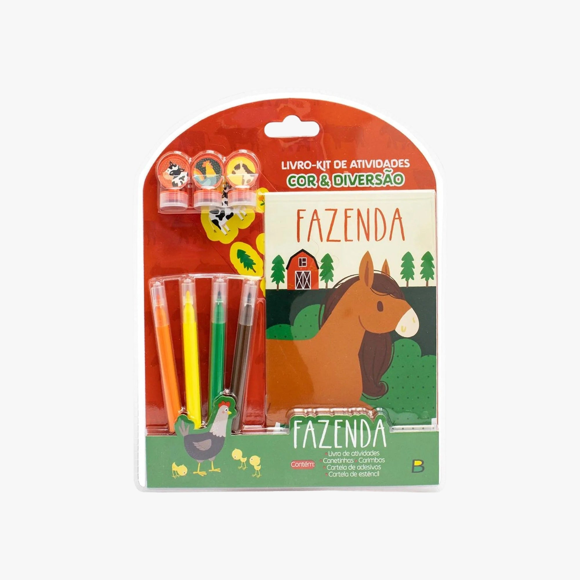 Livro Kit de Atividades: Fazenda