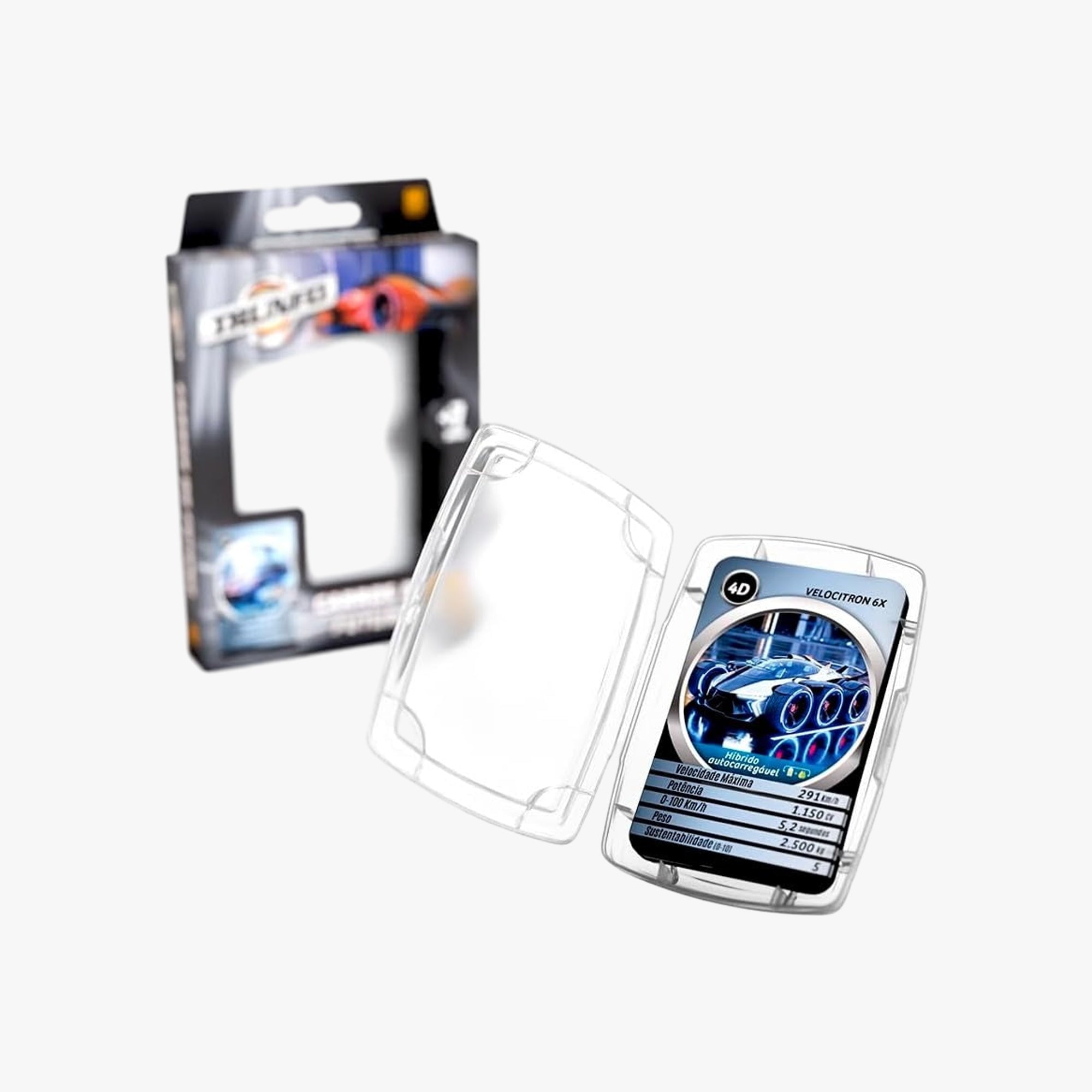 Jogo de Cartas Super Trunfo Carros do Futuro
