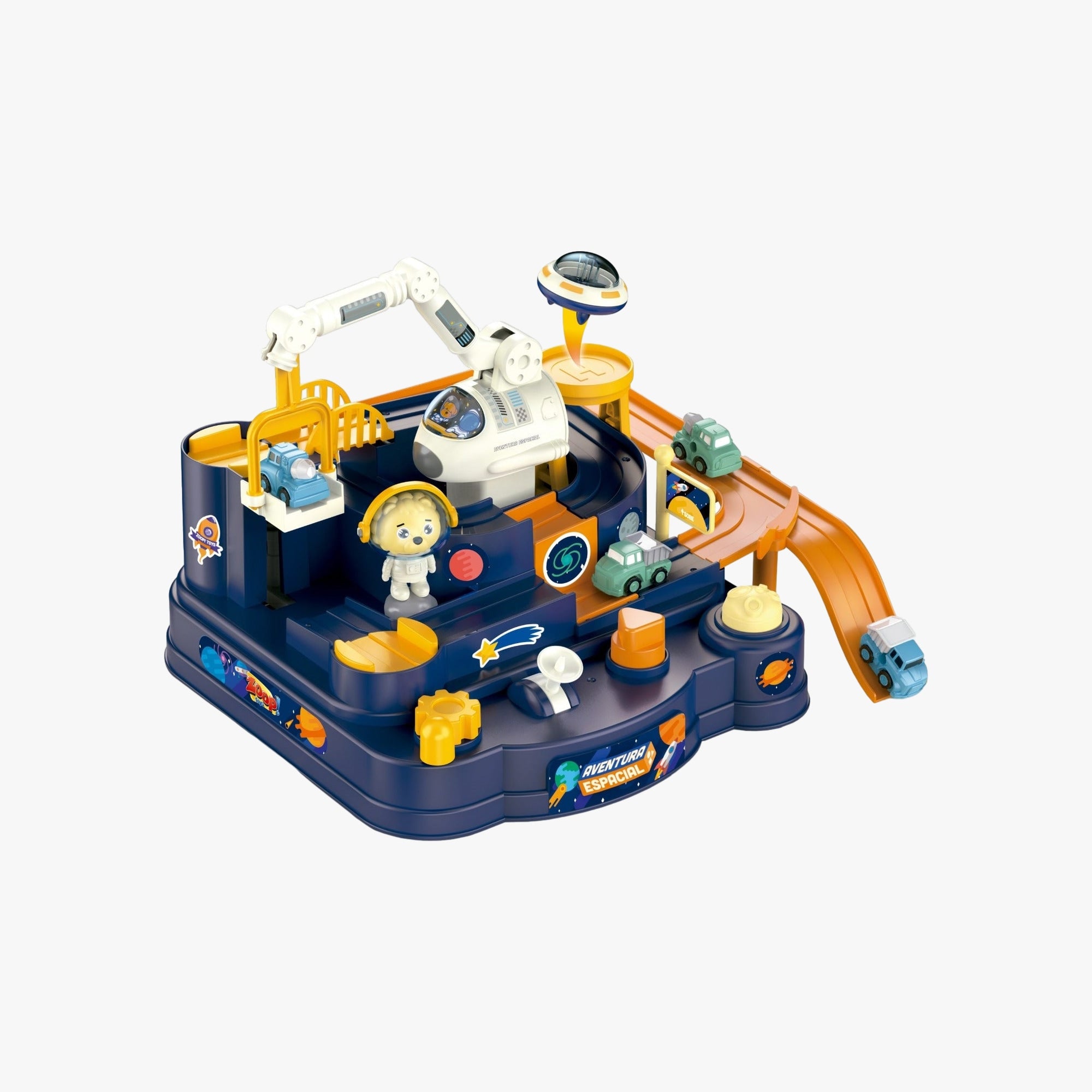 Brinquedo Infantil Pista de Carrinhos - Aventura Espacial