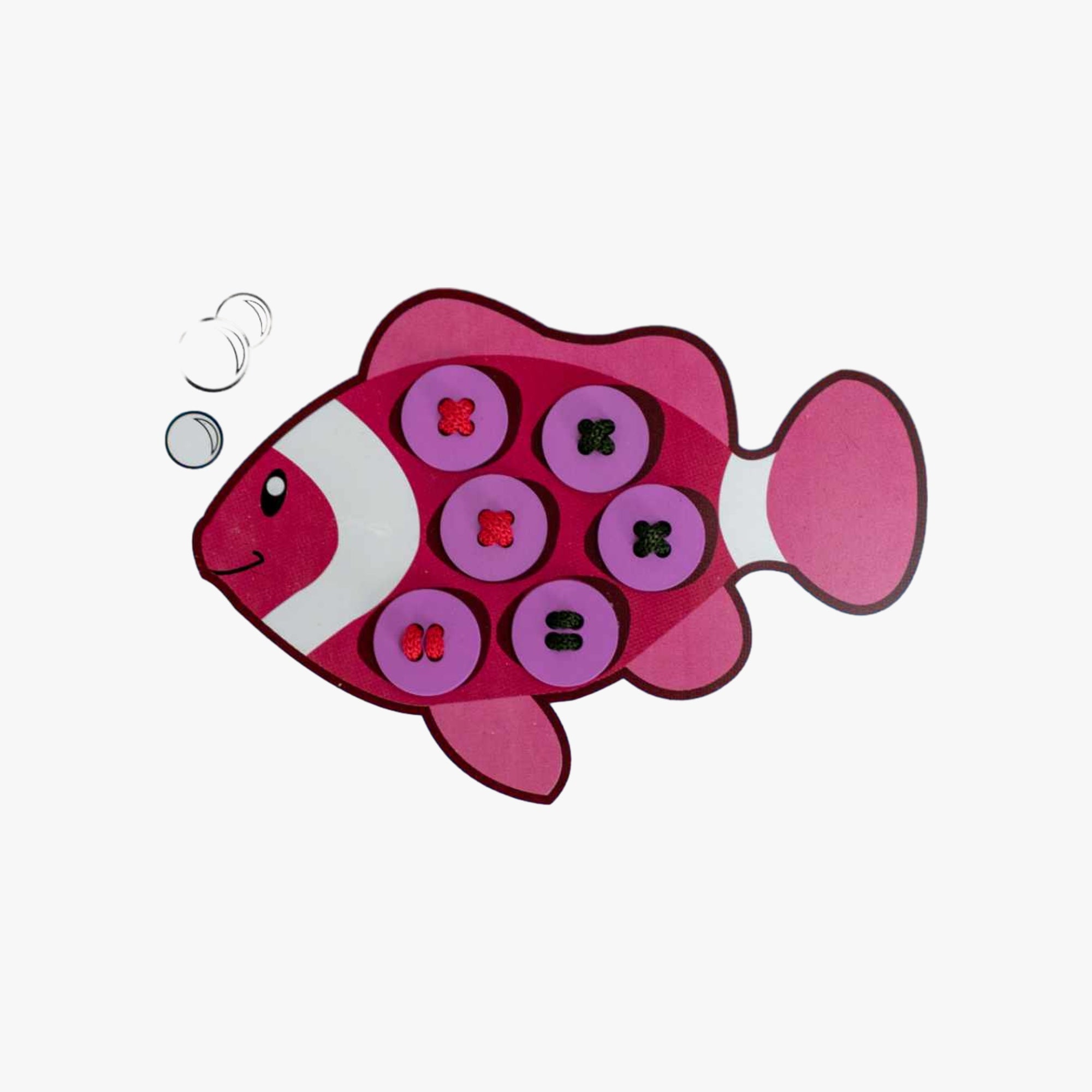 Brinquedo Alinhavo Animado Peixe