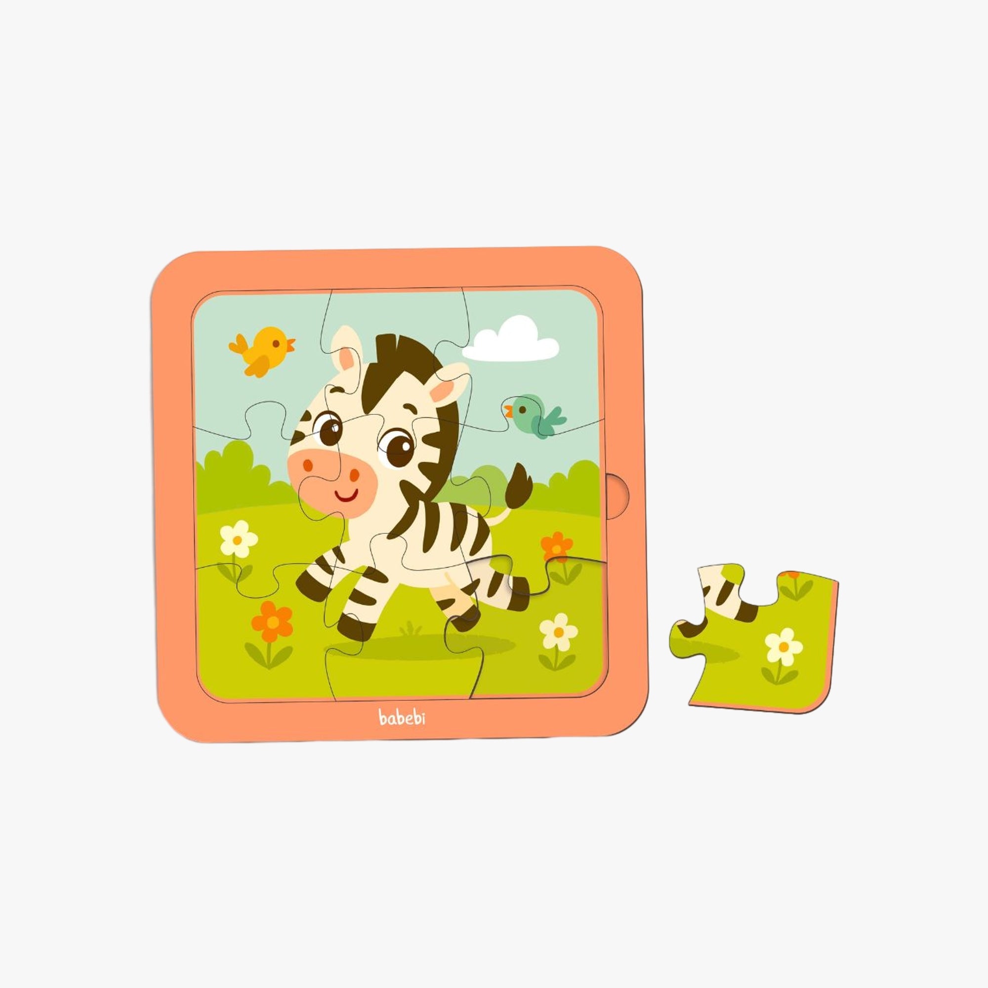 Quebra-Cabeça Infantil Zebra