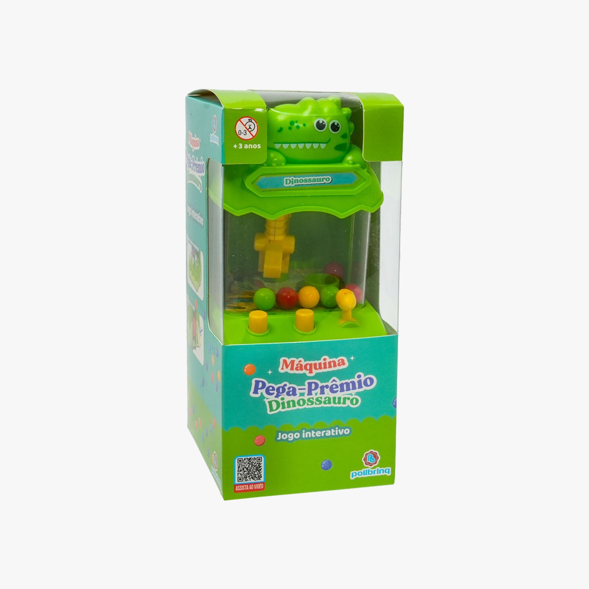 Máquina Pega-Prêmio Dinossauro Sortido