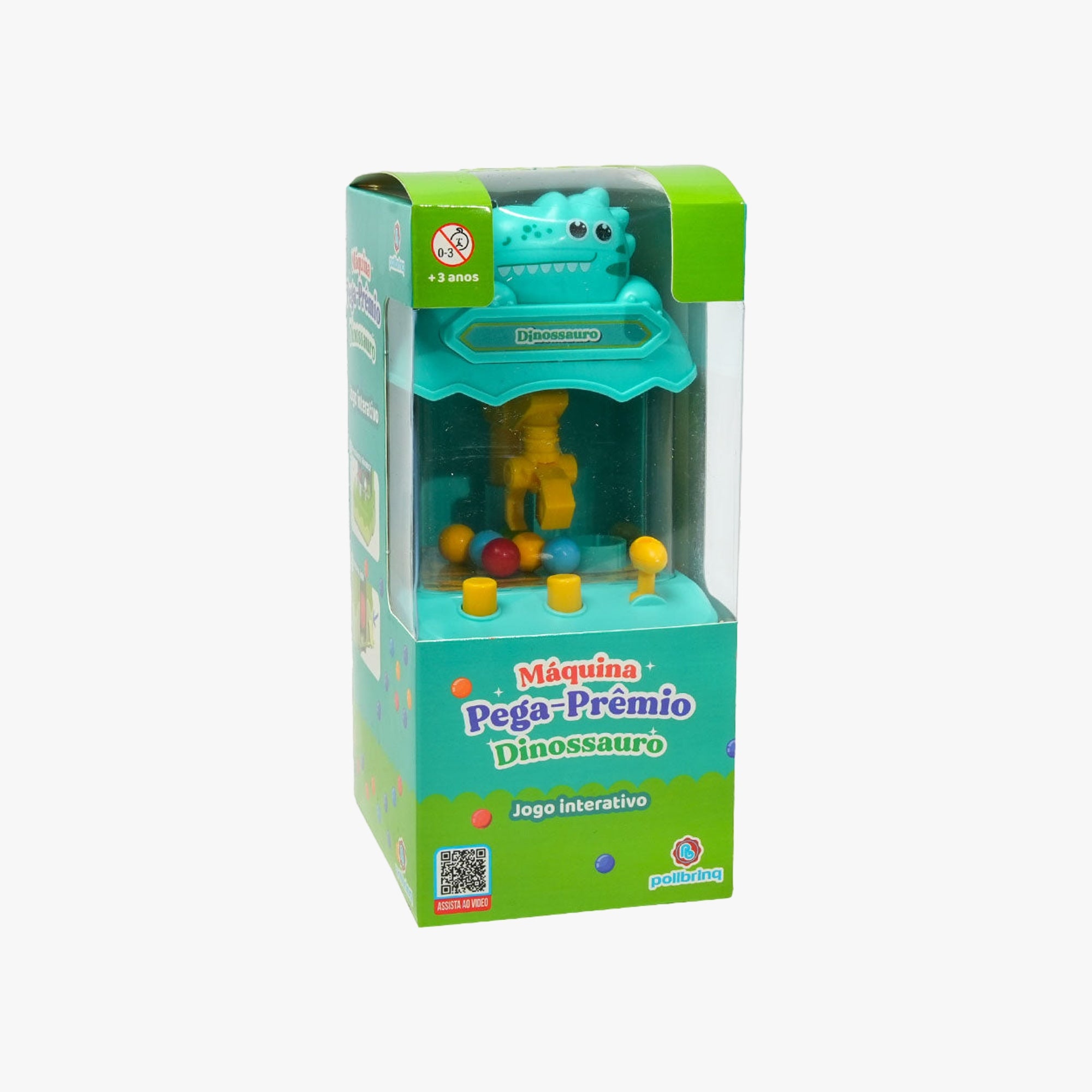 Máquina Pega-Prêmio Dinossauro Sortido