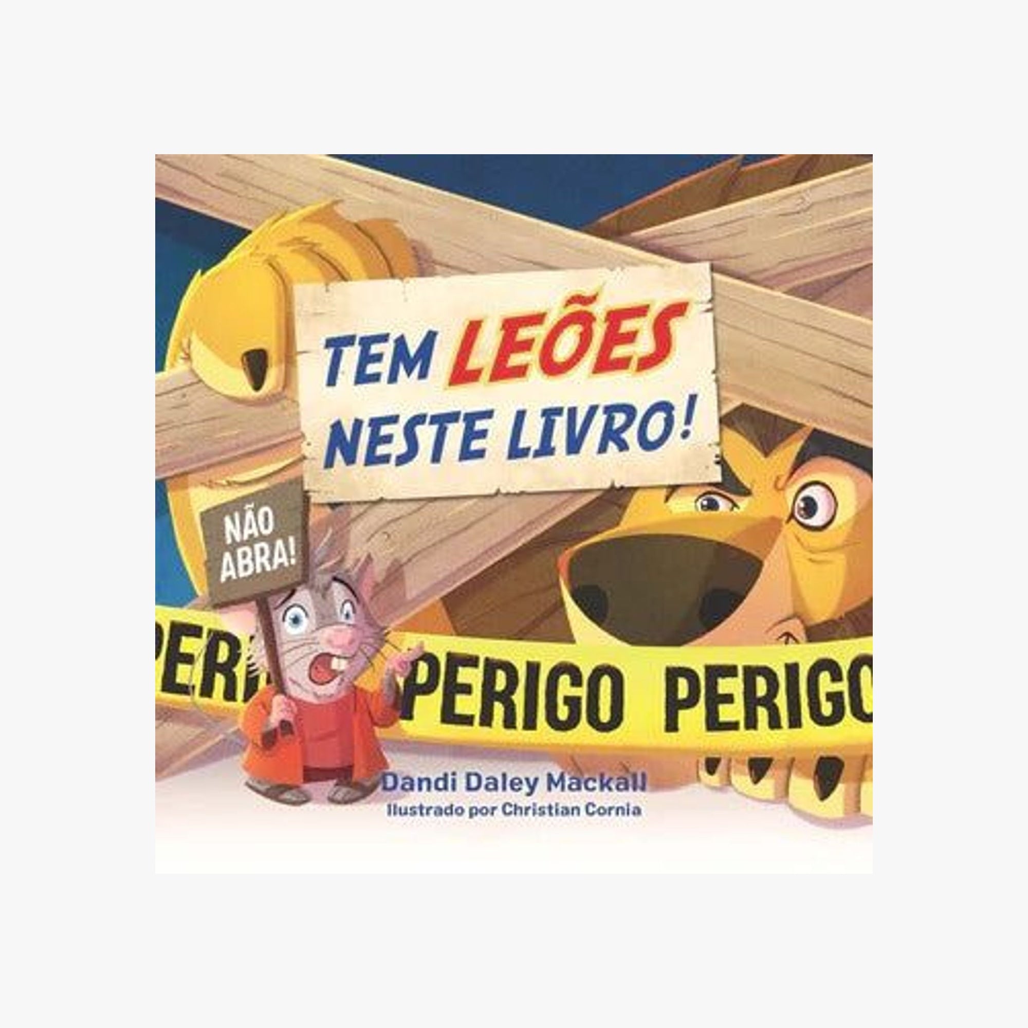 Livro Infantil Tem Leões Neste Livro