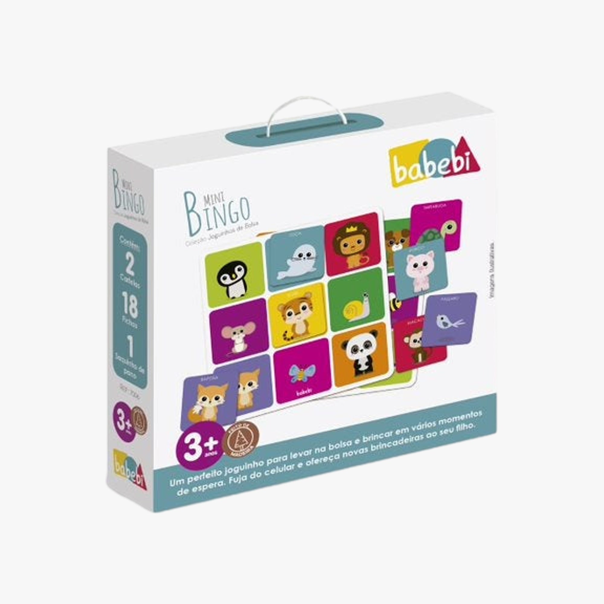 Jogo Mini Bingo com Bolsinha