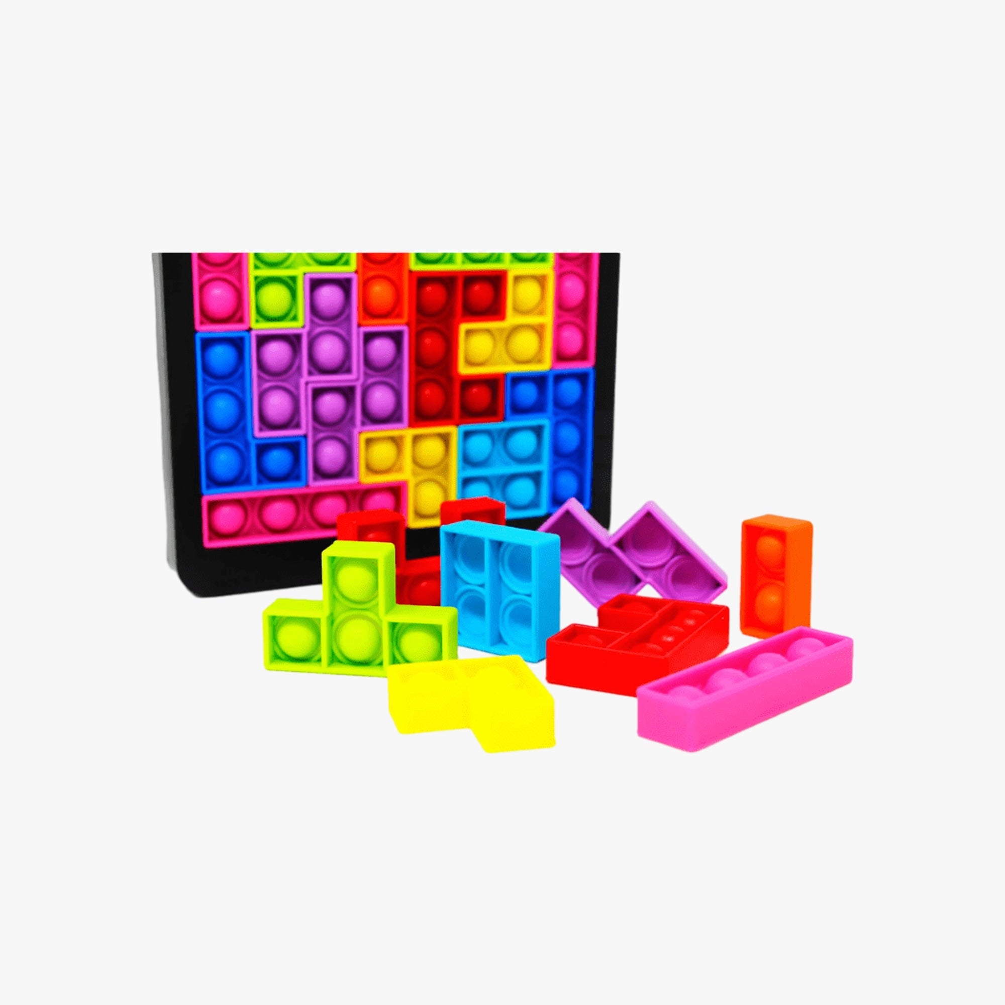 Jogo Blocks Tetris Pop It Fidget Cuber Brasil