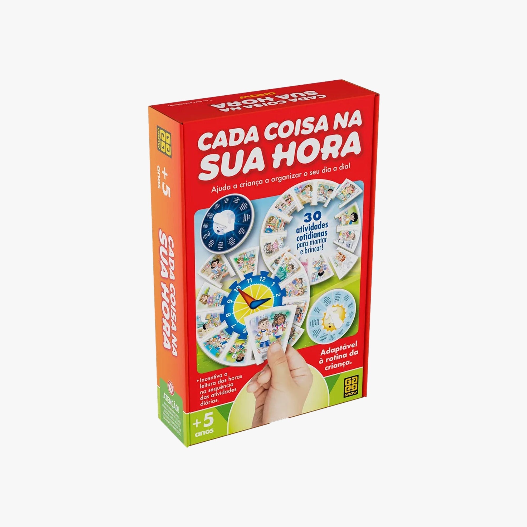 Jogo Educativo Cada Coisa na Sua Hora