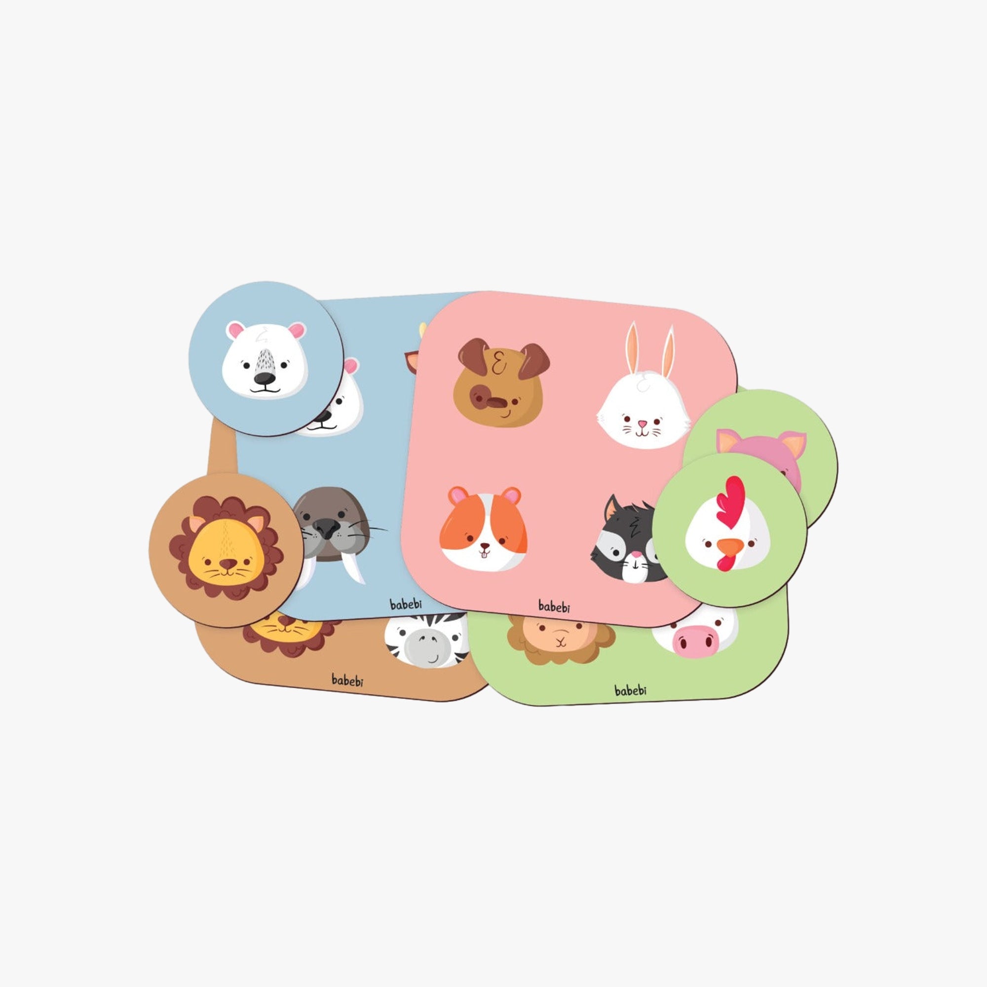 Mini Loto Animais pelo Mundo Joguinho de Bolsa