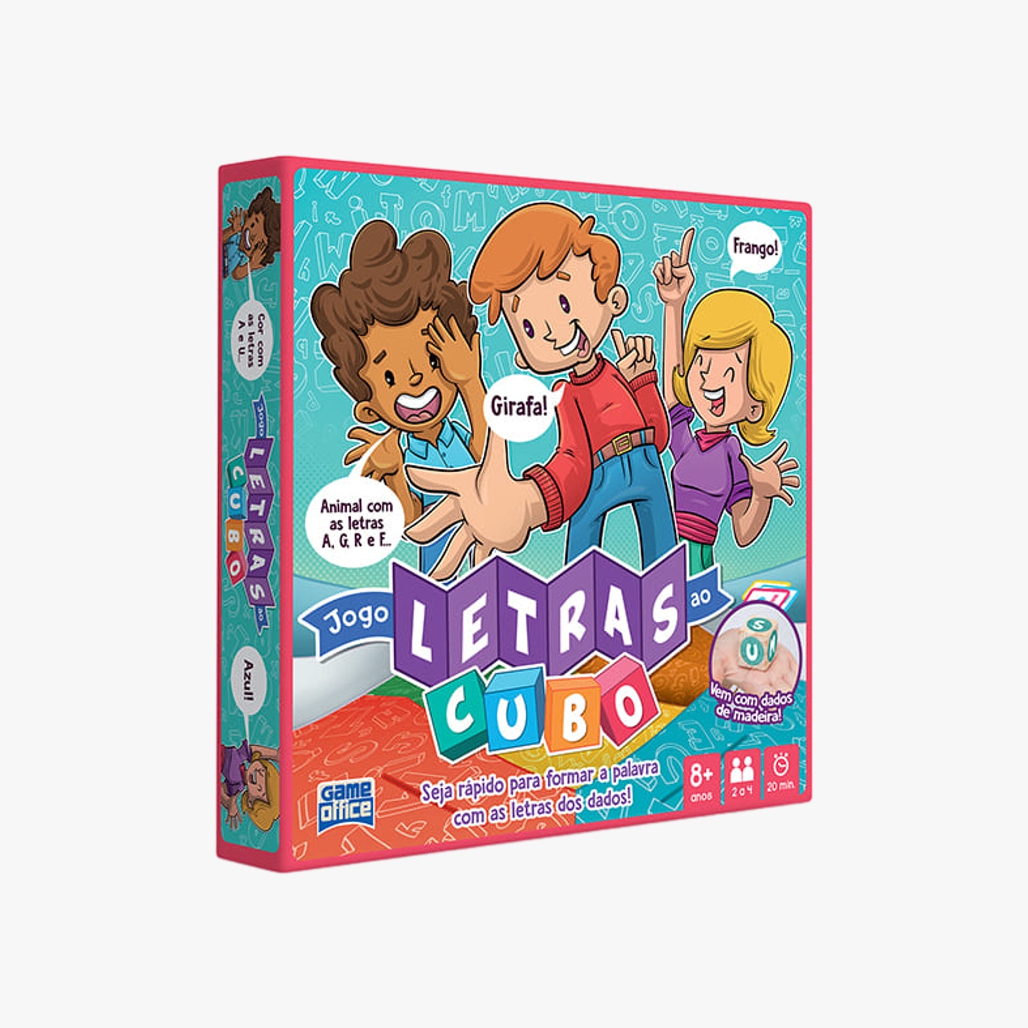 Jogo Educativo de Tabuleiro Letras ao Cubo Toyster