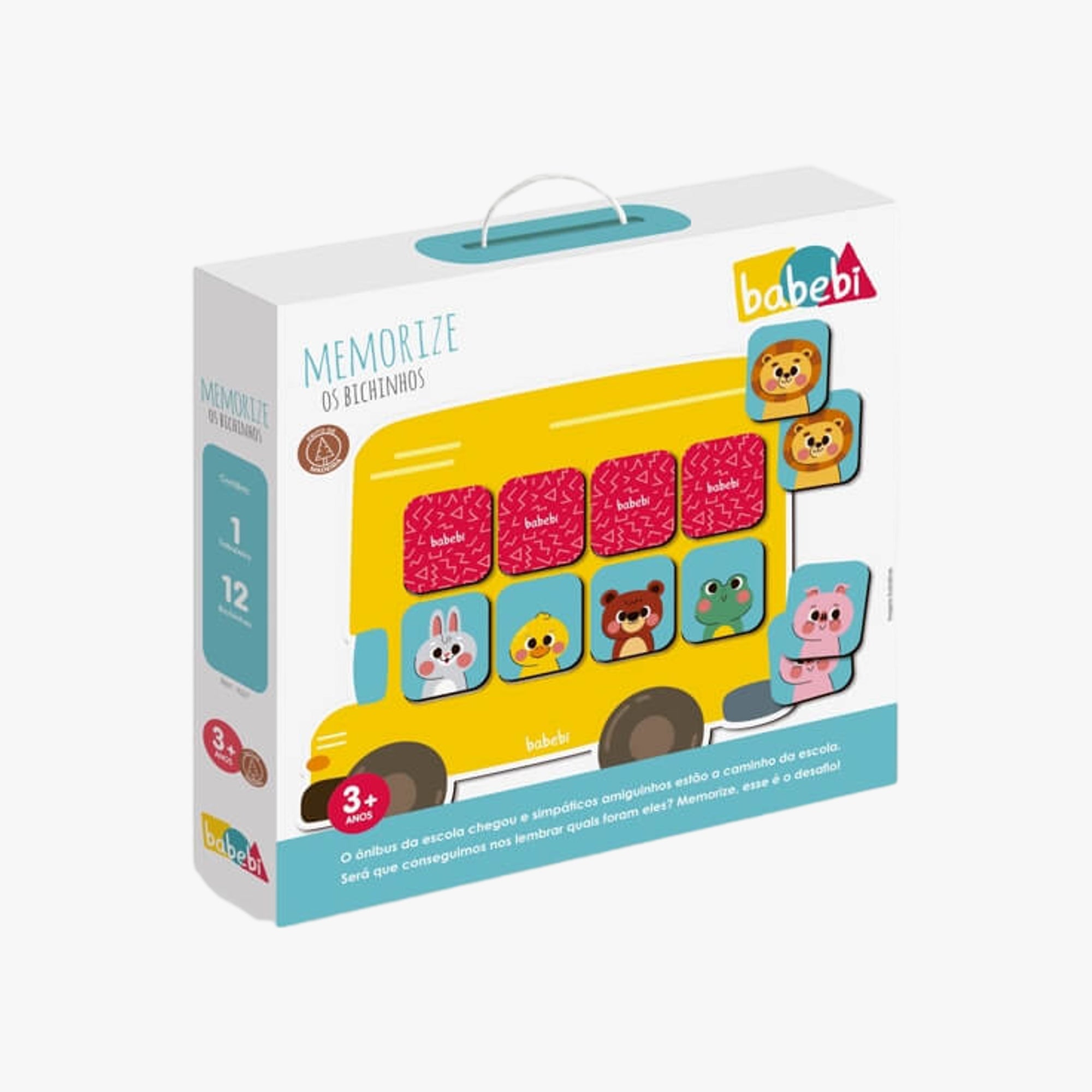 Jogo da Memória Memorize os Bichinhos