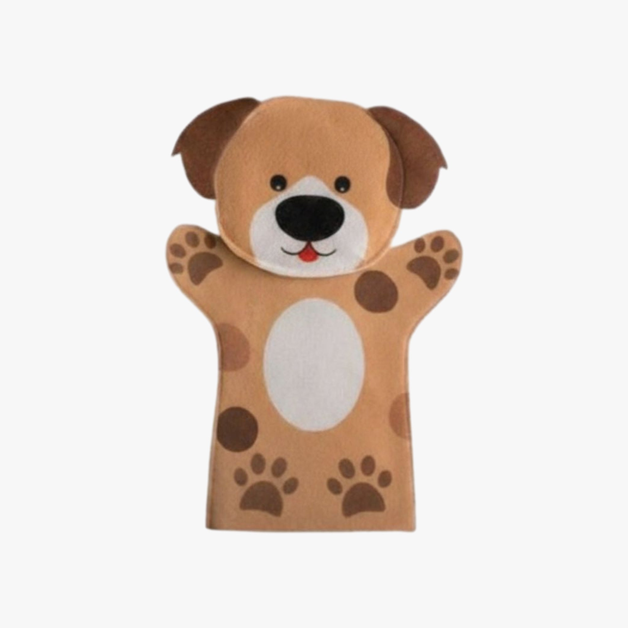 Fantoche de Mão Cachorro - Brinquedo Infantil Educativo