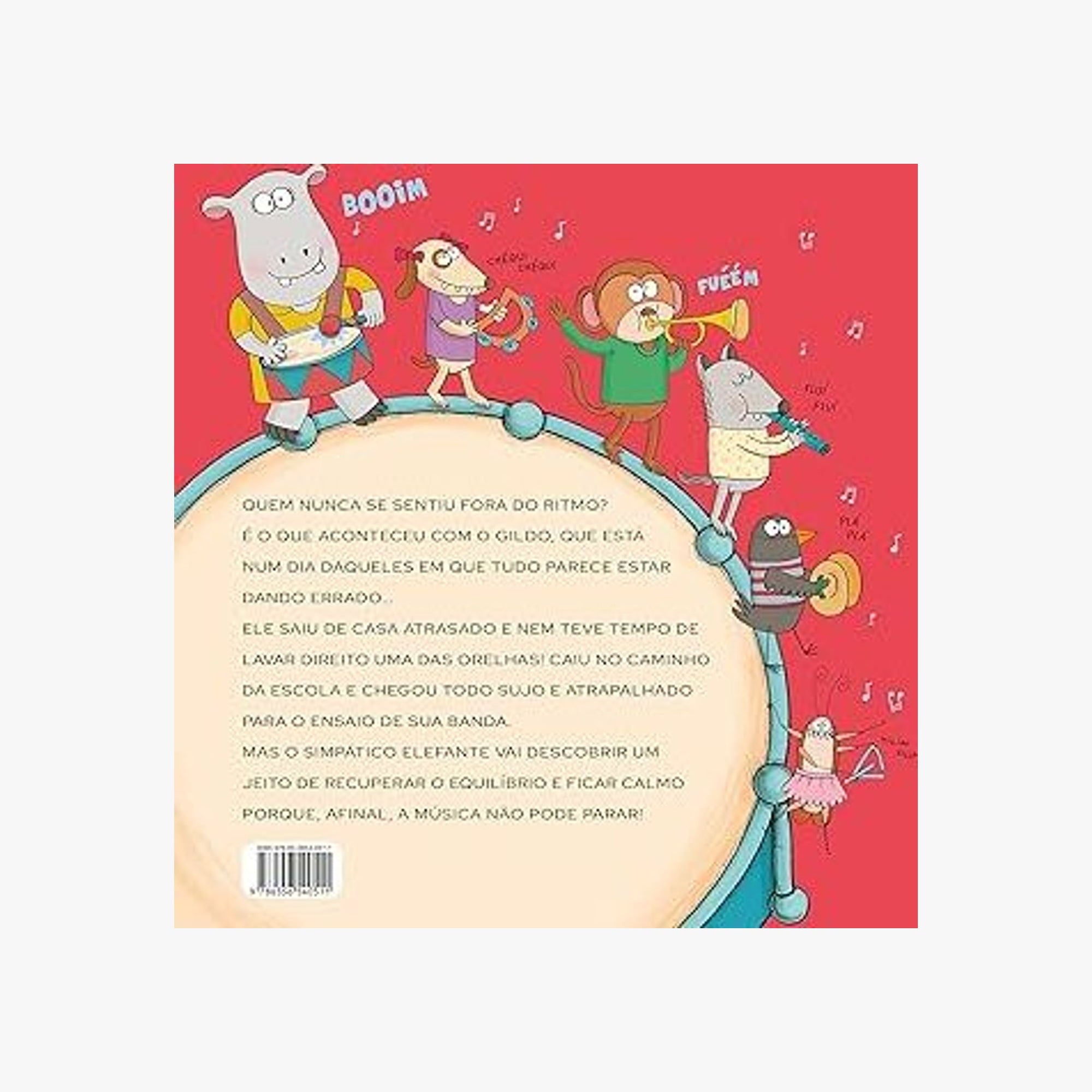 Livro Infantil Gildo está Fora do Ritmo