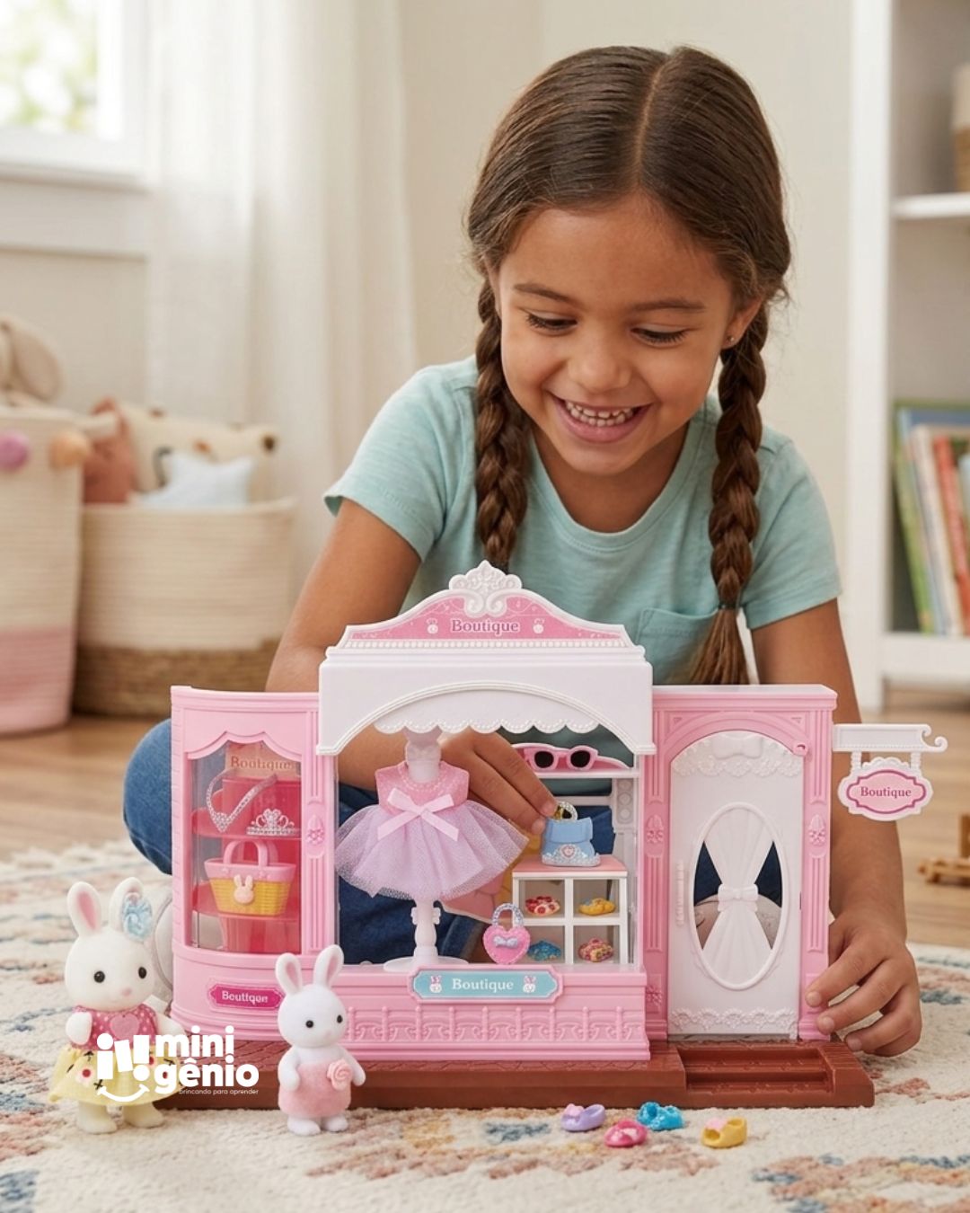 Brinquedo Infantil Casinha Feliz Boutique