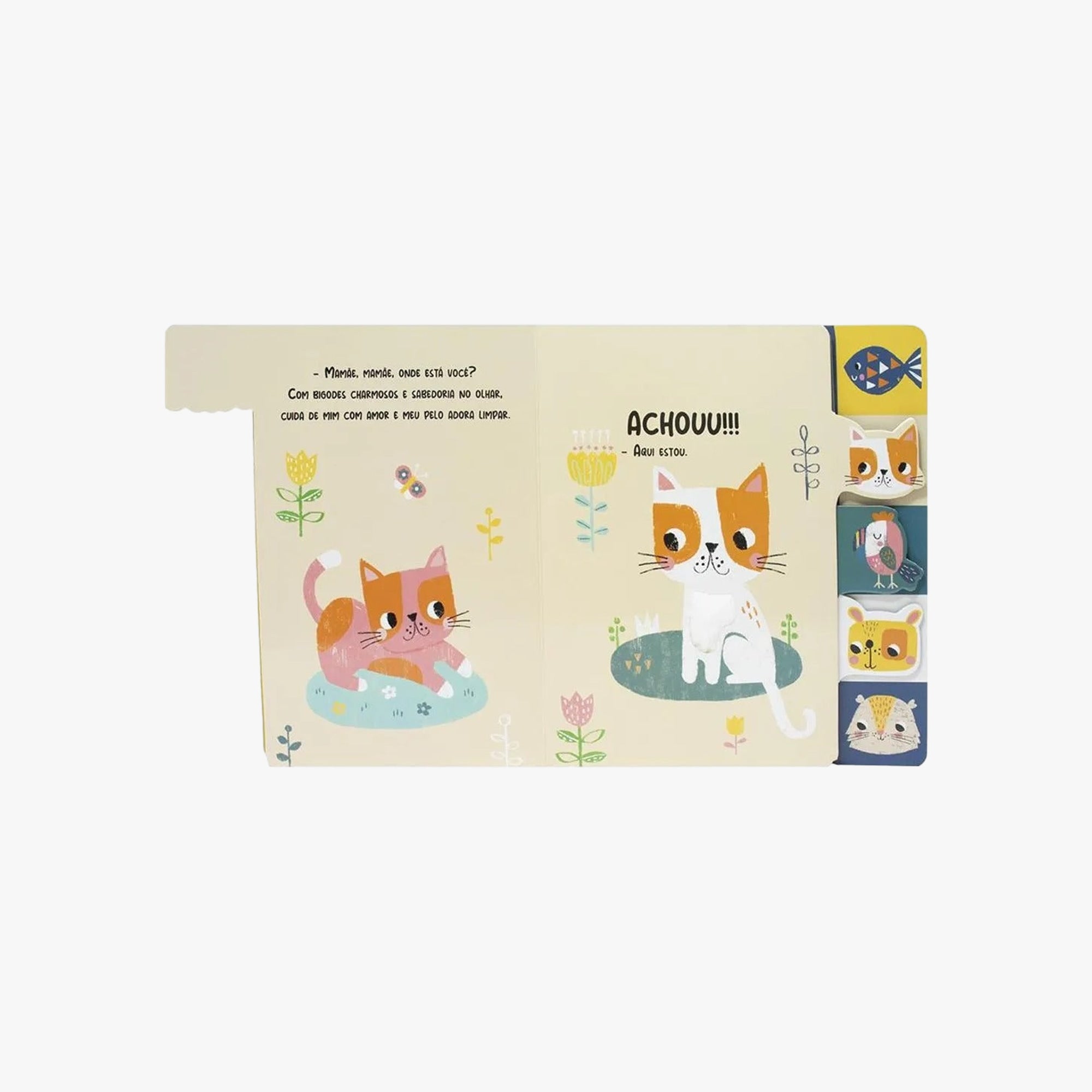 Livro Aventuras Táteis: Animais de Estimação