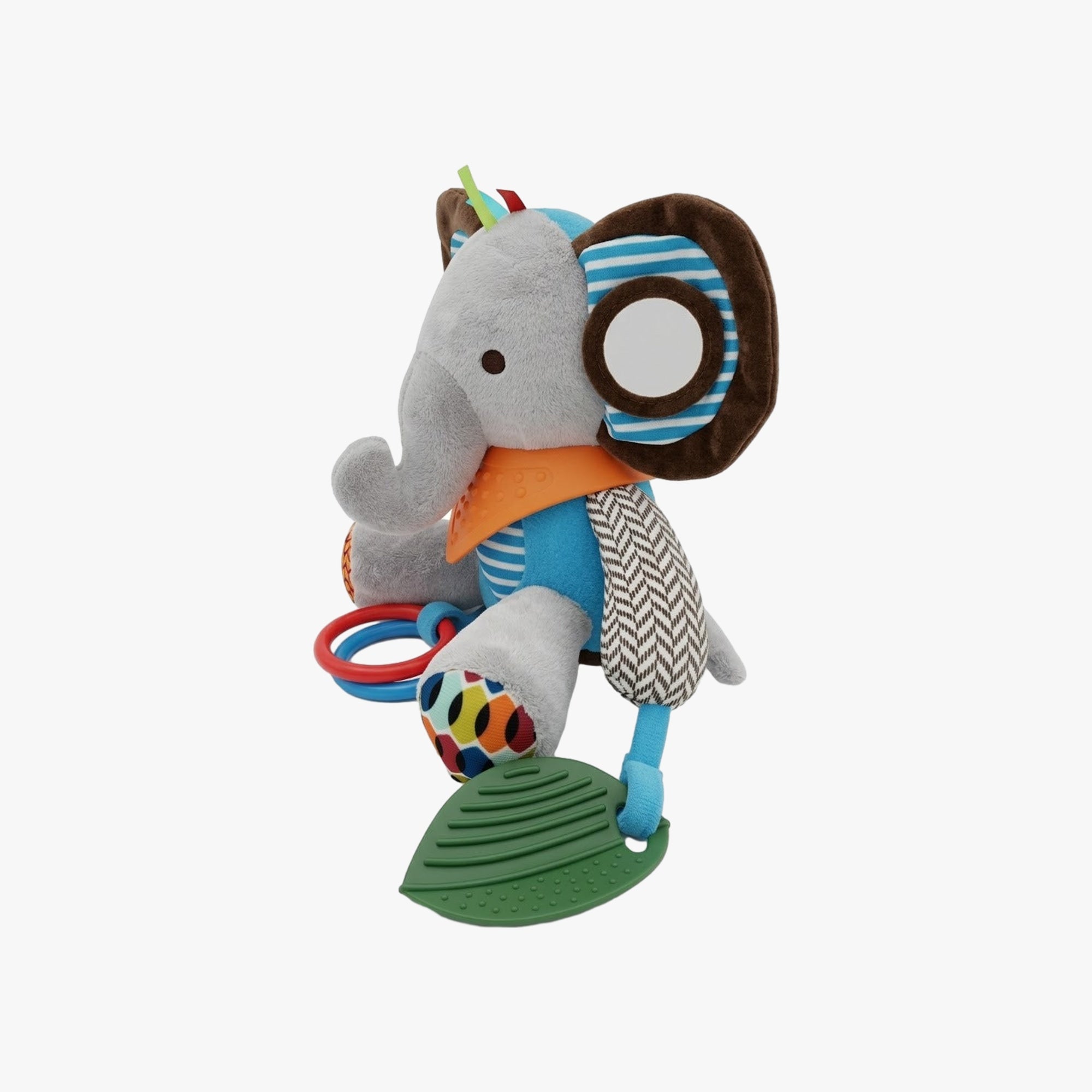 Brinquedo Pelúcia Sensorial Elefante