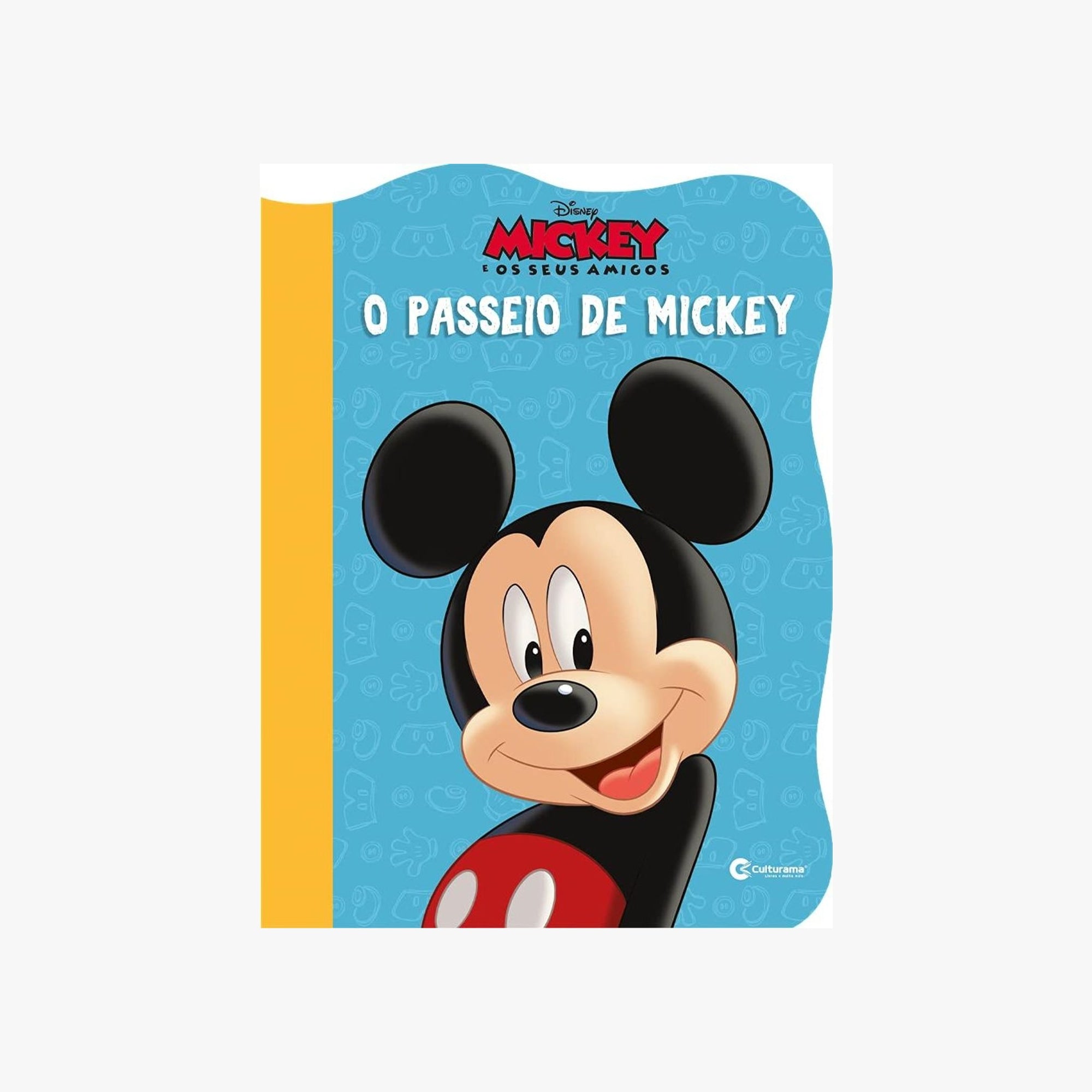 Super Kit 2 Livros Recortados Disney Pixar - Bela e Mickey