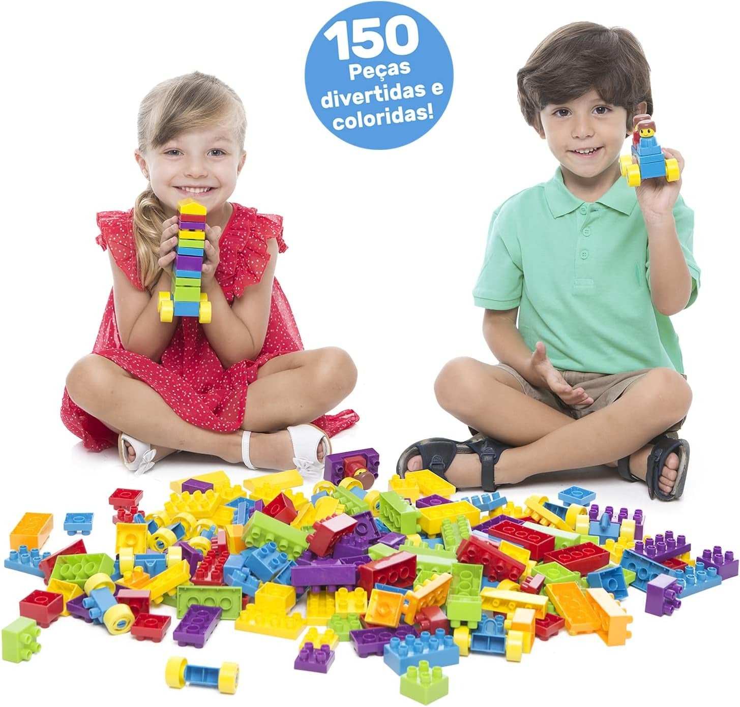 Blocos de Montar Tand Maleta 150 Peças