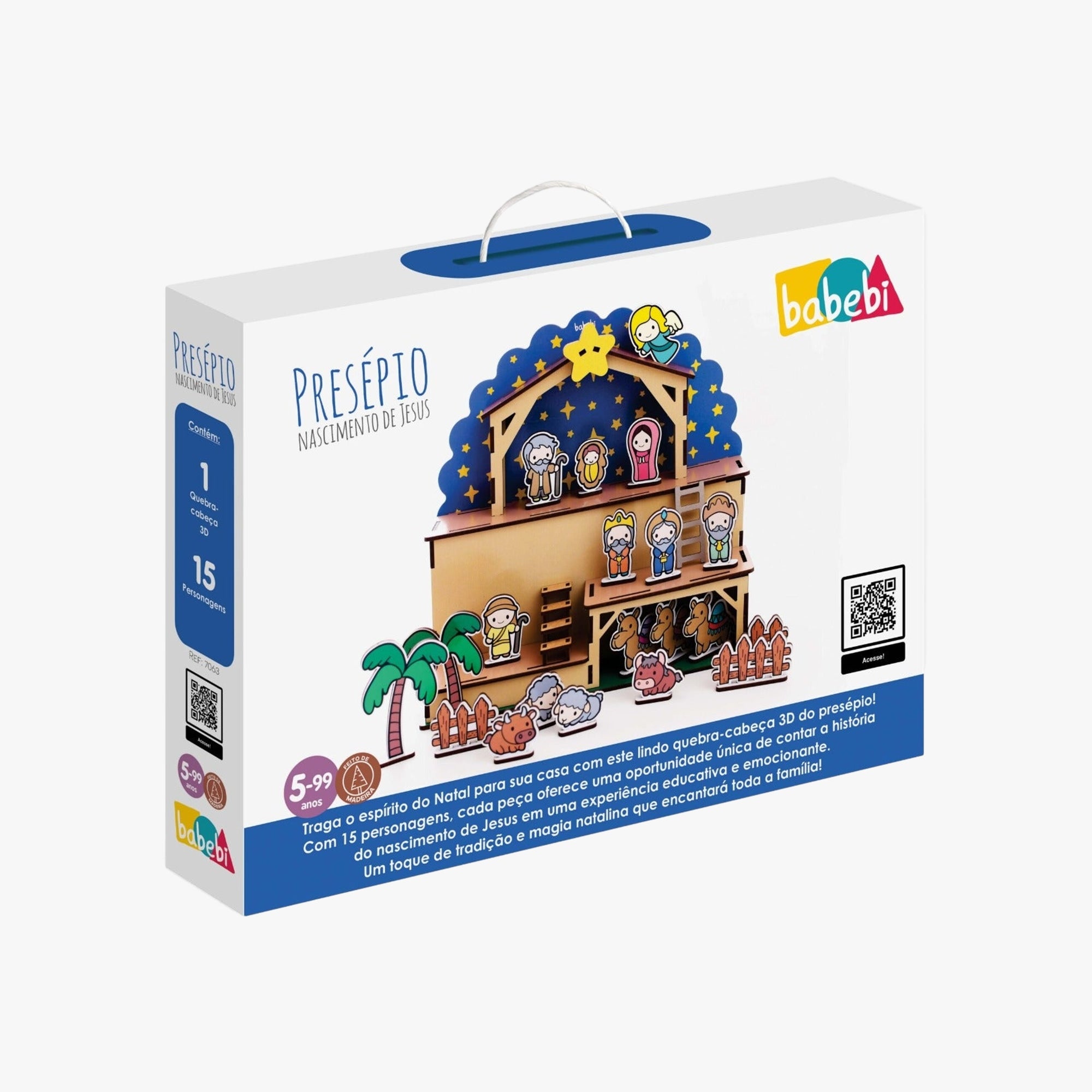 Brinquedo Infantil Presépio Nascimento de Jesus