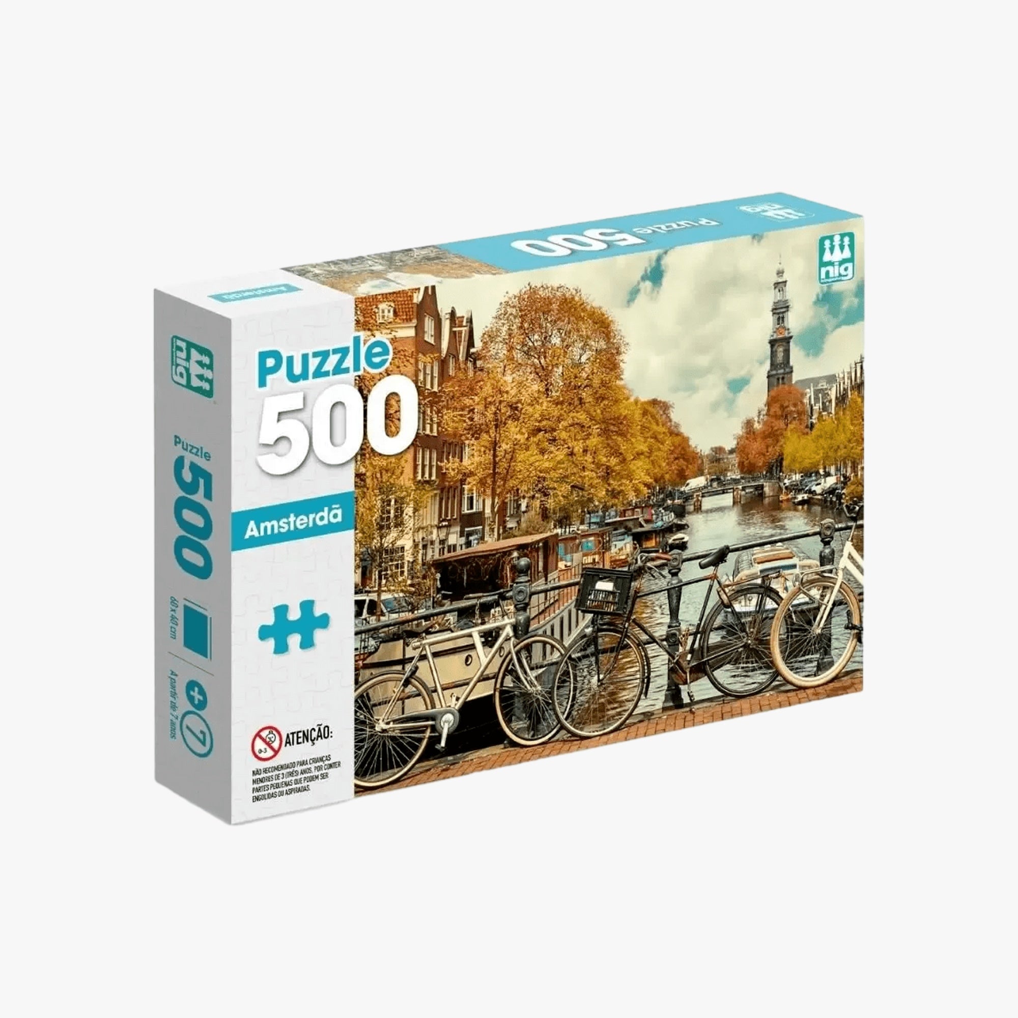 Quebra-Cabeça 500 Peças Amsterdã