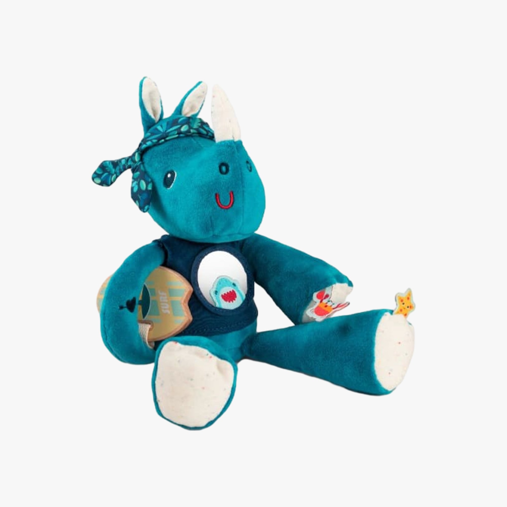 Pelúcia Infantil Multiatividades Marius o Rino