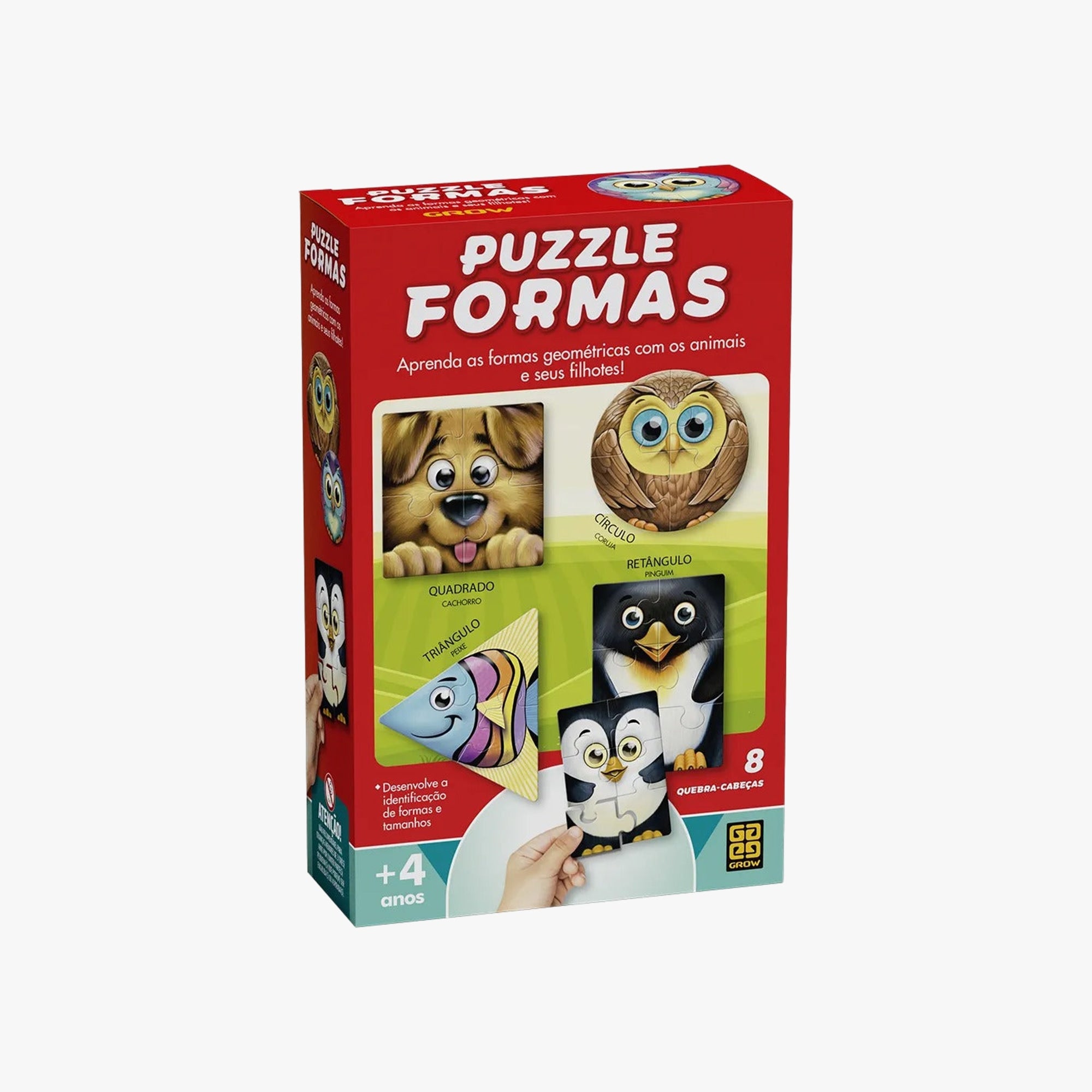Quebra-Cabeça Infantil Minhas Formas