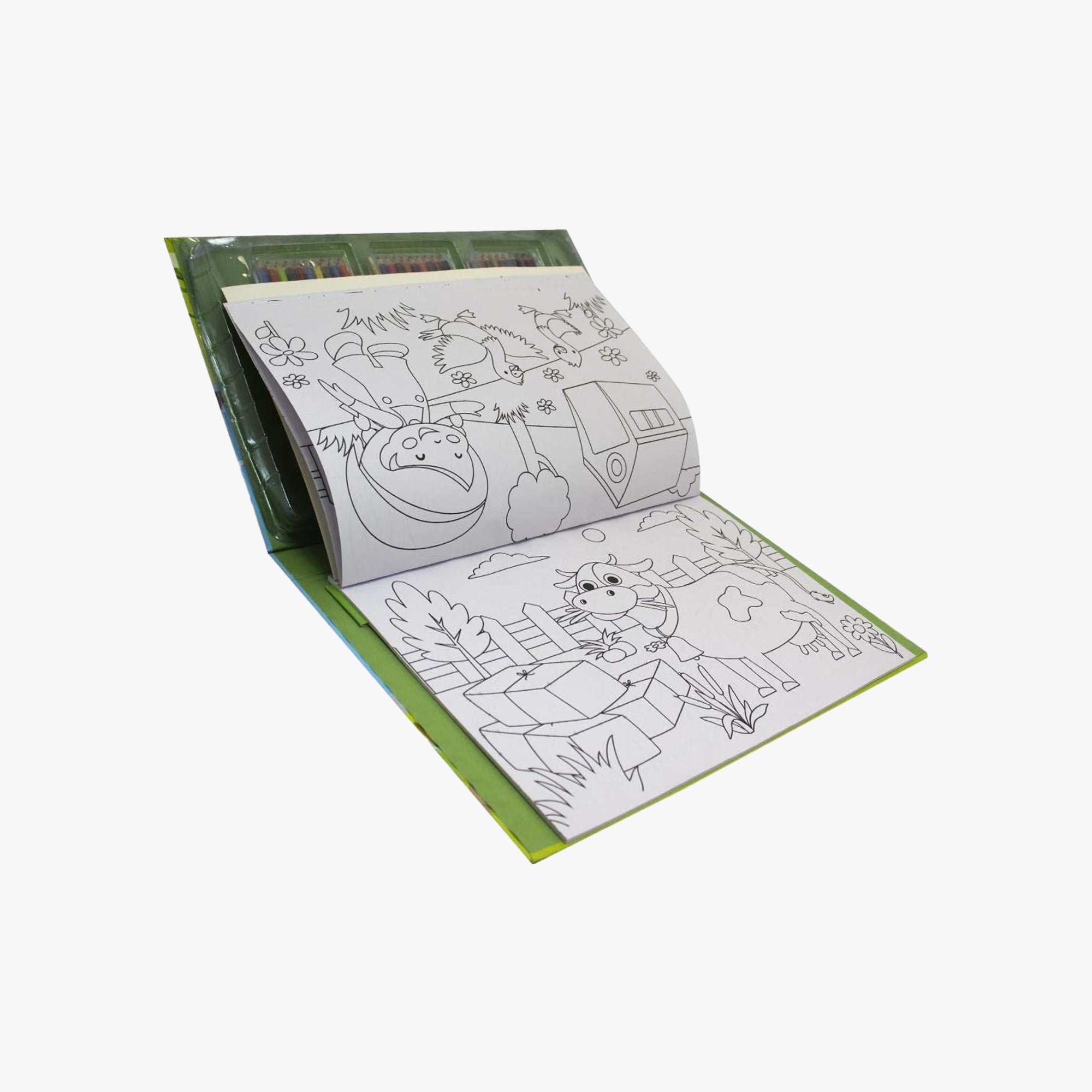 Livro Kit para Colorir Animais da Fazenda