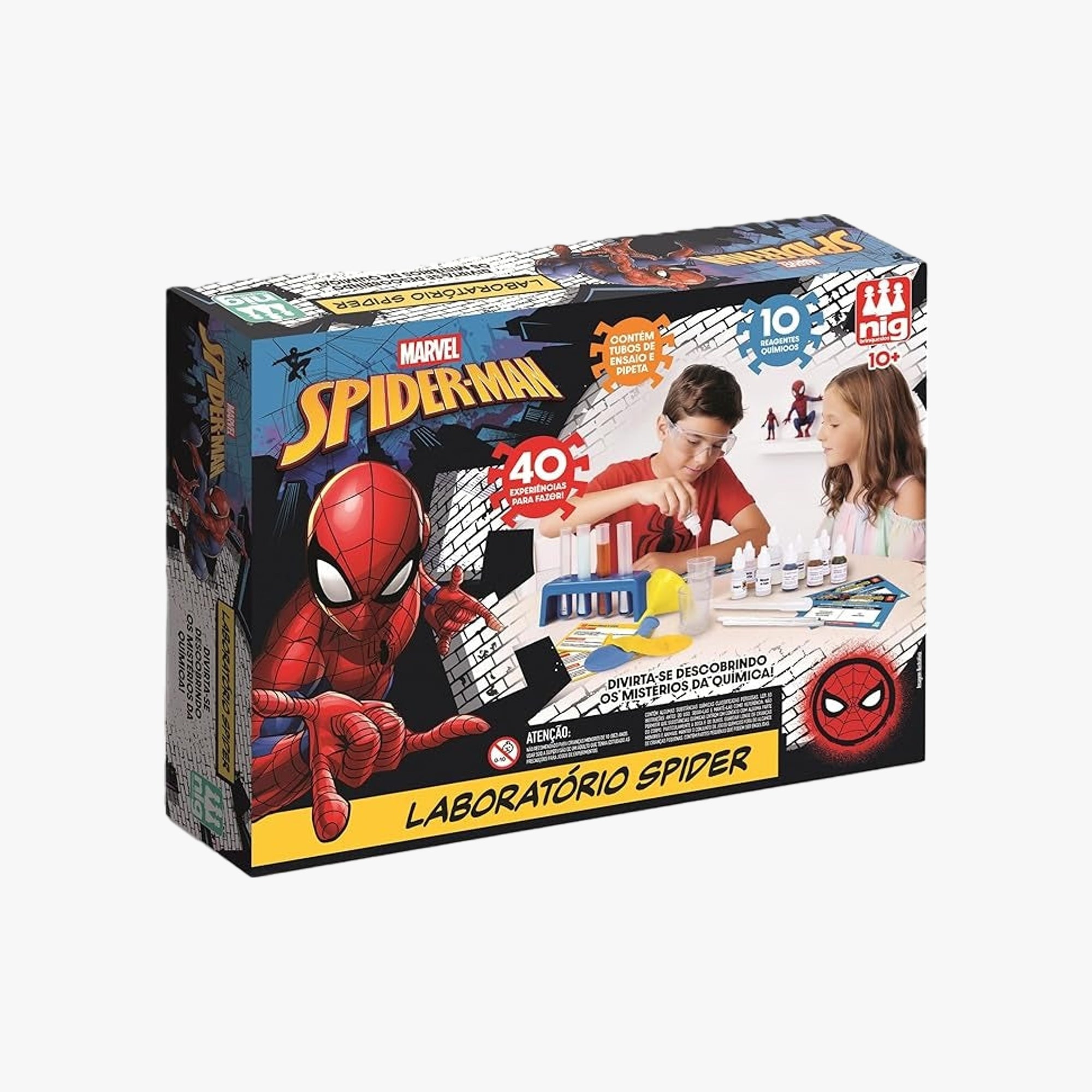 Laboratório de Experimentos Homem-Aranha