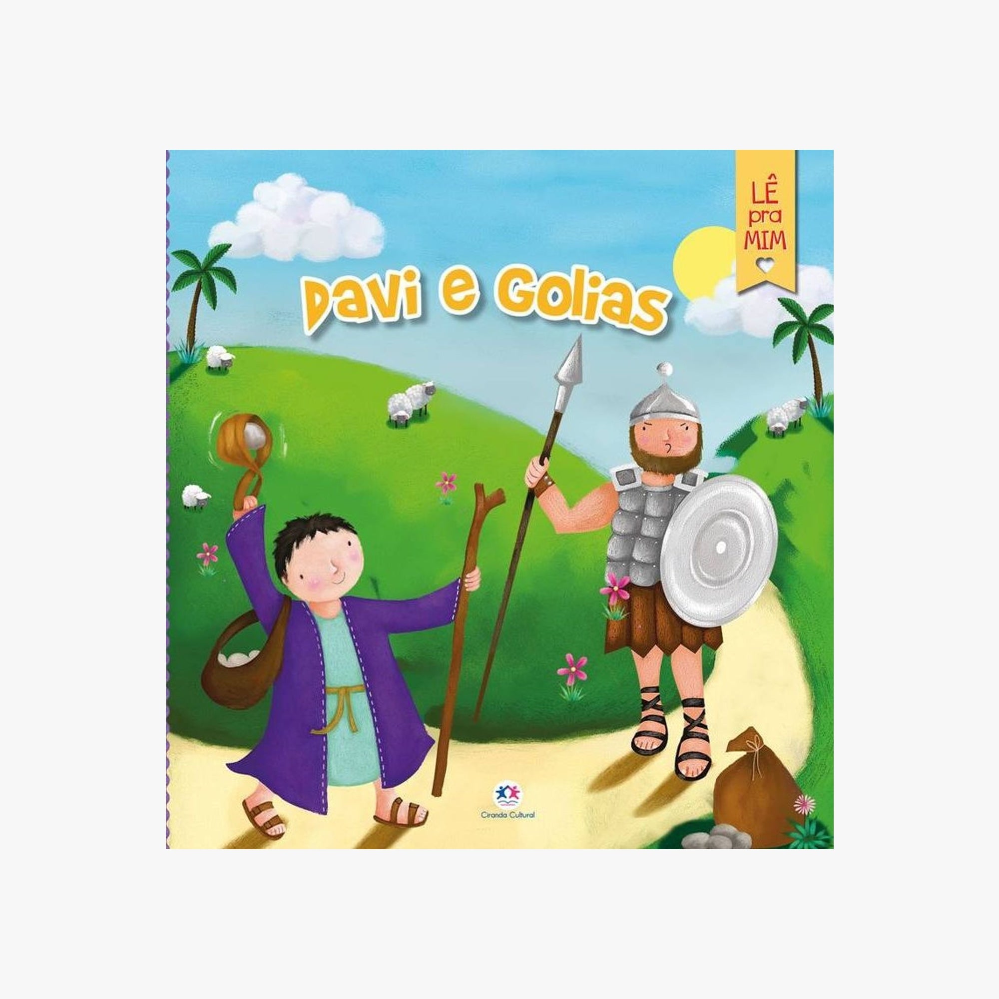 Livro Infantil Davi e Golias Uma História Bíblica