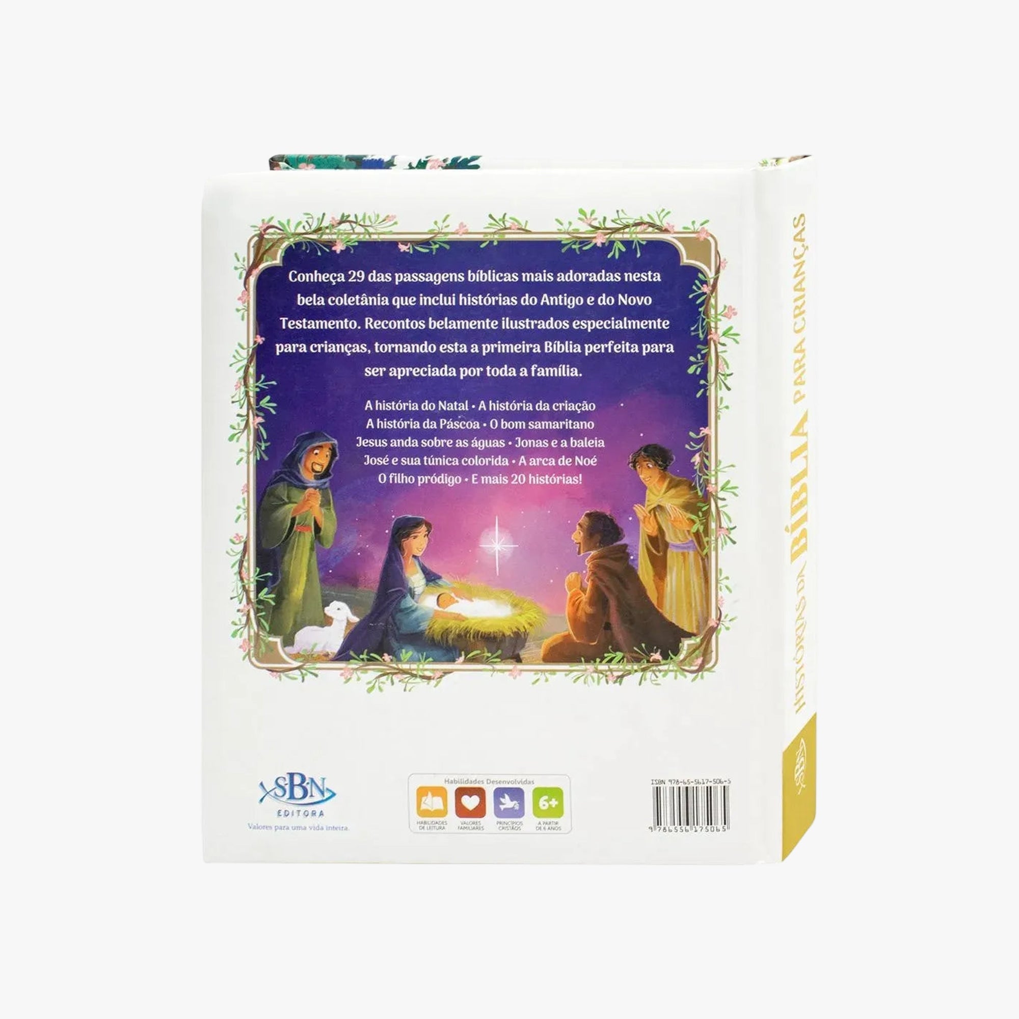 Livro histórias da Bíblia para crianças