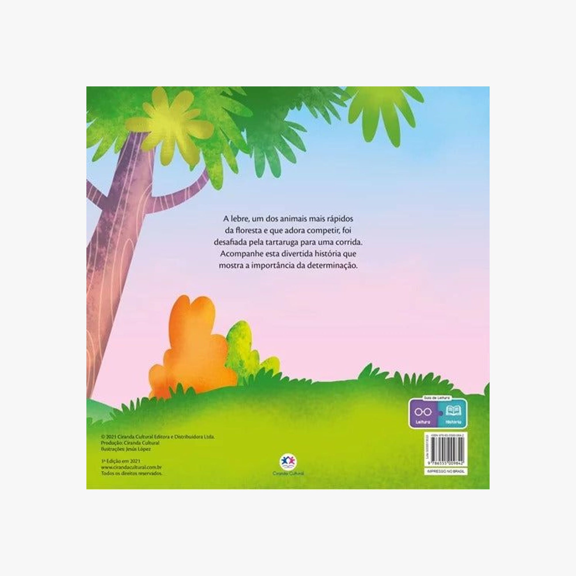 Livro Infantil A Tartaruga e a Lebre