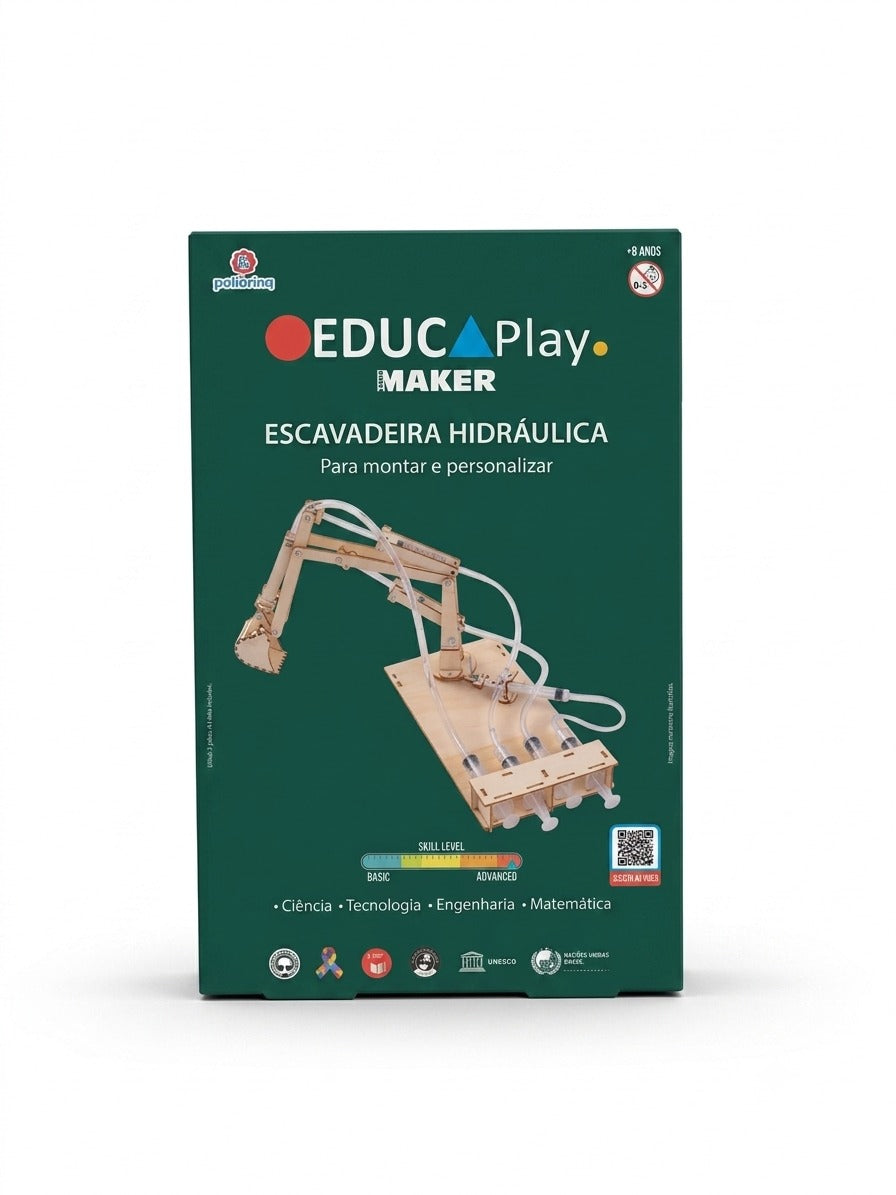 Brinquedo de Montar - Educaplay Maker  PoliLab - Sortido